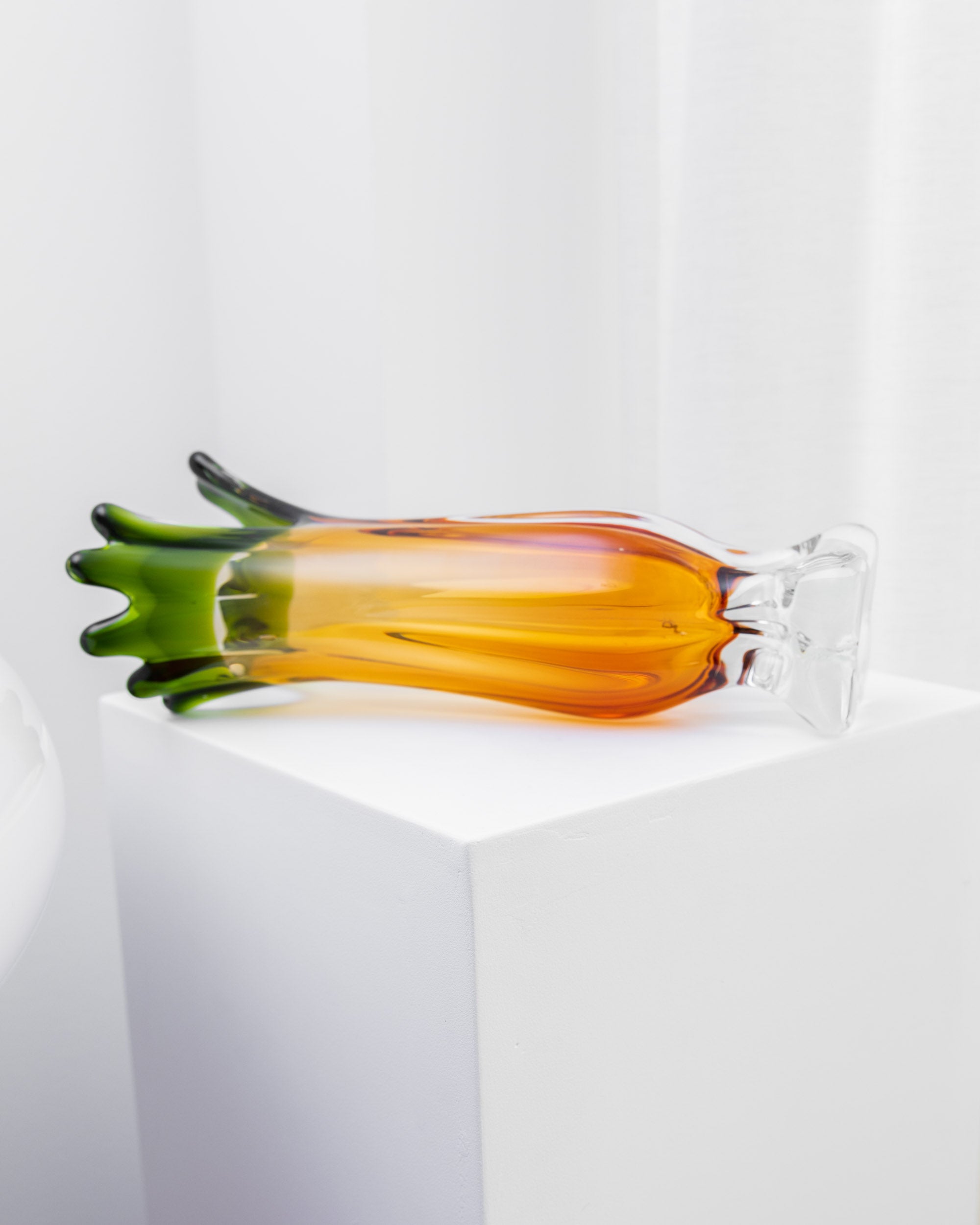Large Murano Glass Vase by Fratelli Toso 60s