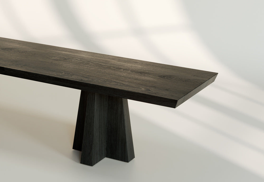 Bench - Bündner SQR — side angle