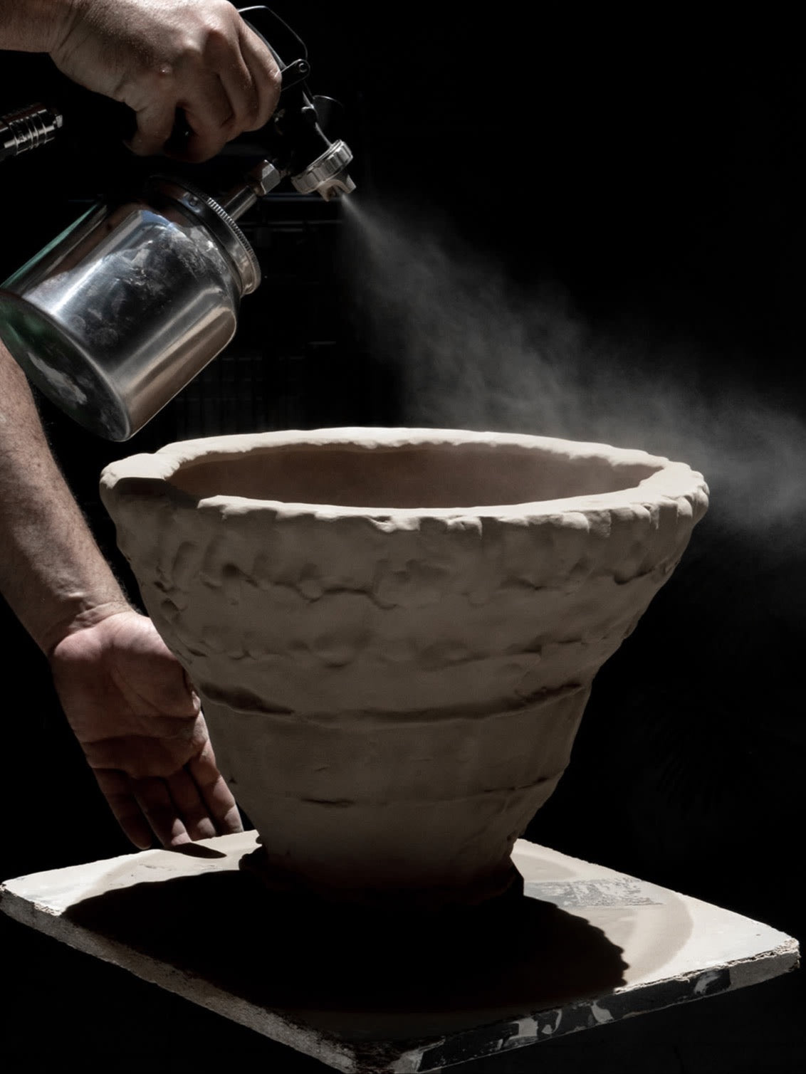 SK1-B — Ceramic Vase. Limited edition 25 + 1 AP — lifestyle setting