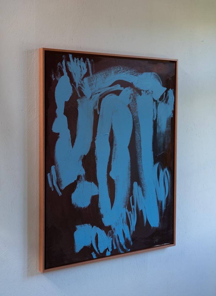 `SOMETIMES IT´S SO SIMPLE´ - Abstract Acrylic Painting — lifestyle setting