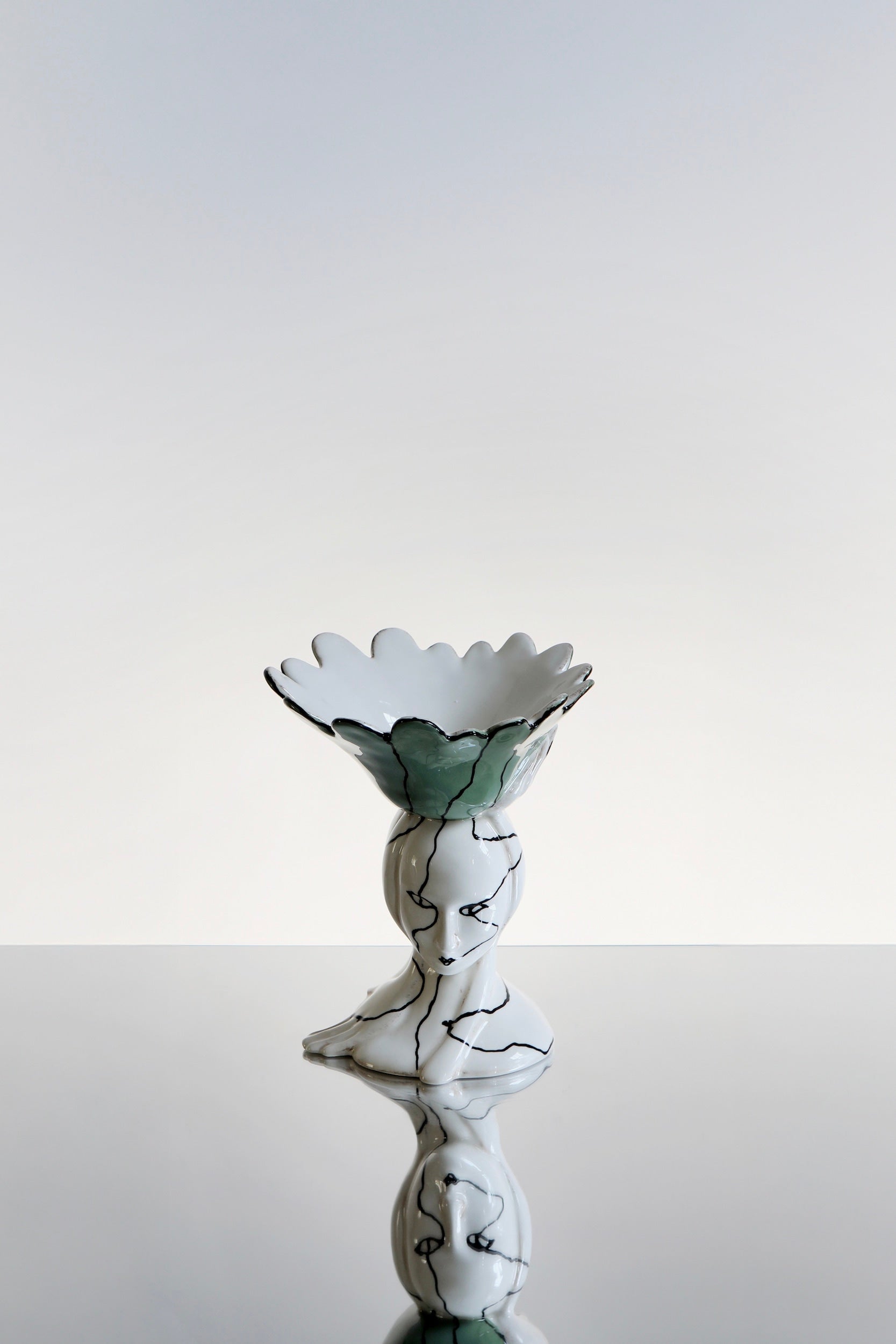 Wish Aperitivo Server, Hand Made Glazed Ceramic Bowl by House of Quentin Jones | The Oblist