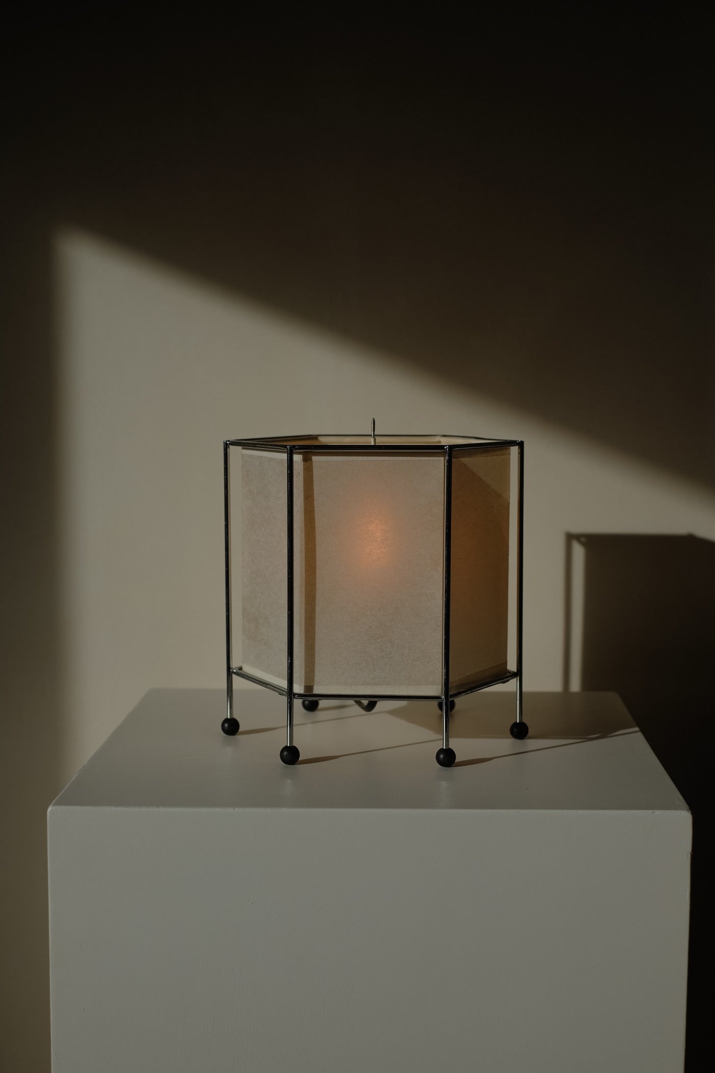 Lampe de Table en Papier de Riz Japonais