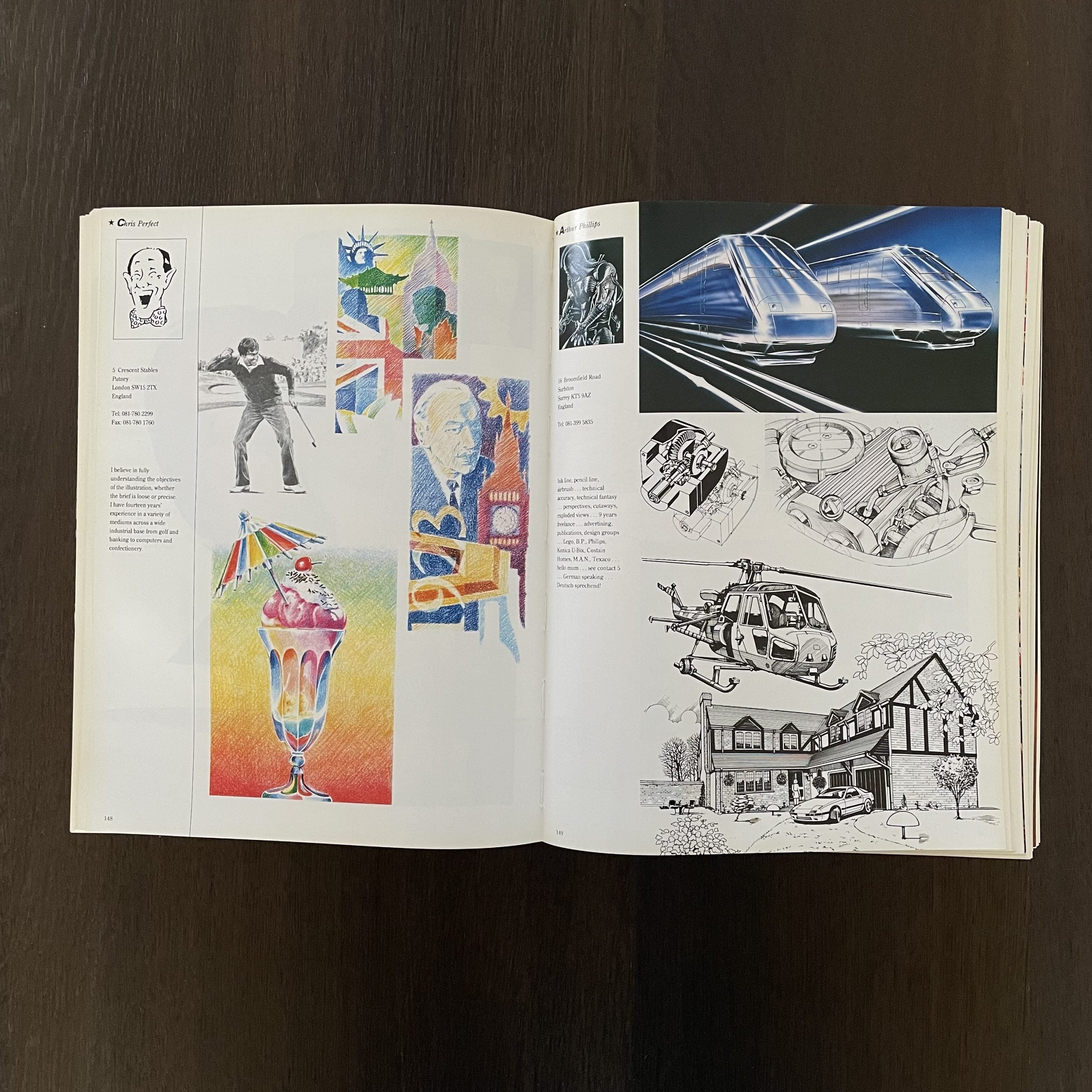 The European Contact Annual of Photographers & Illustrators — side angle