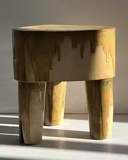 EZE Side Table in Ceramic — alternate view