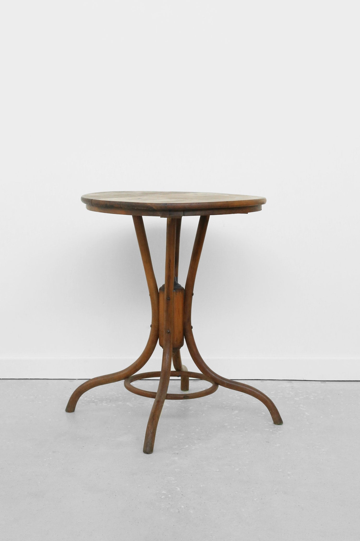 Antique Bentwood Café Table — alternate view