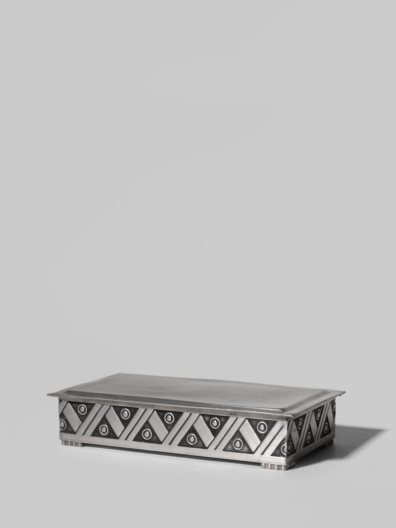 Pewter Trinket Box, Norway, 1940s by Vintage Stories | The Oblist