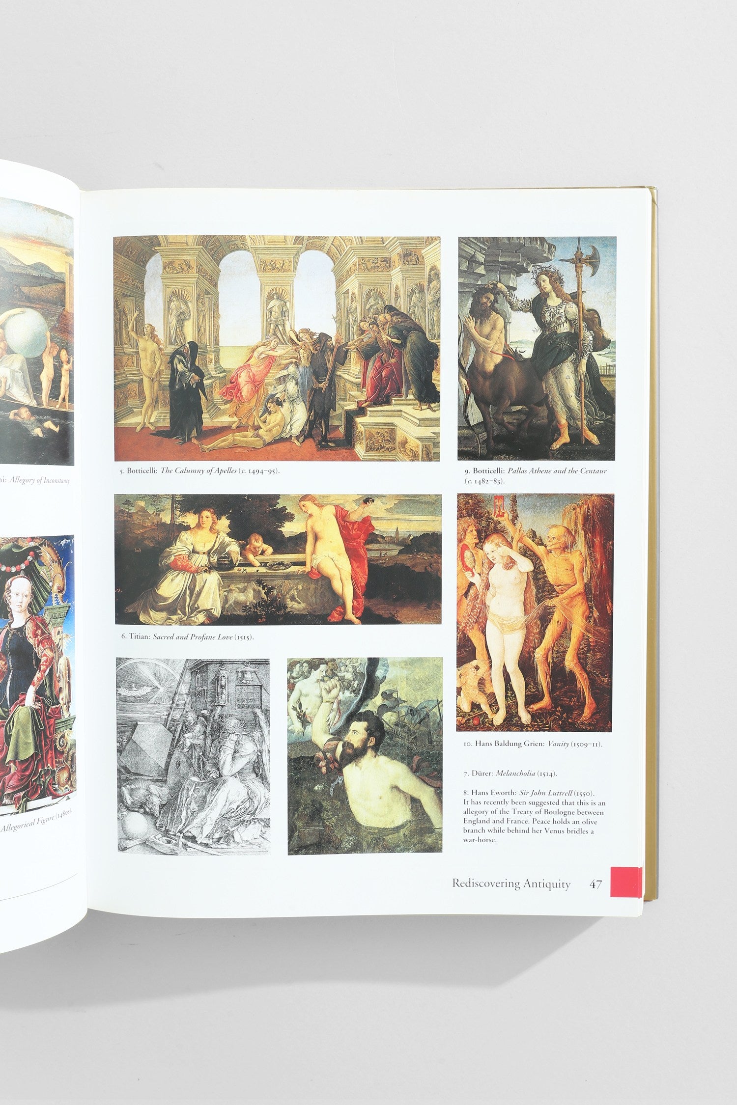 The Panorama of the Renaissance Book — close-up