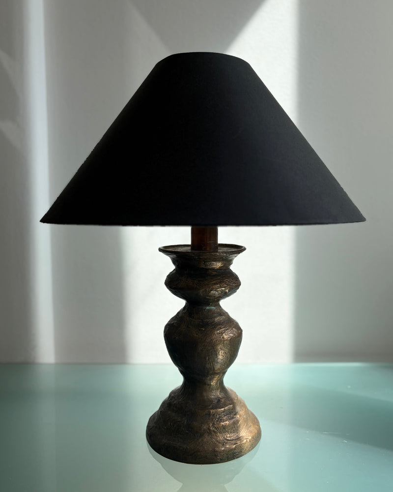 Sculptural Bronze Table Lamp, attributed to Kalmar, 1960s, Austria by OBJECT AGENCY | The Oblist