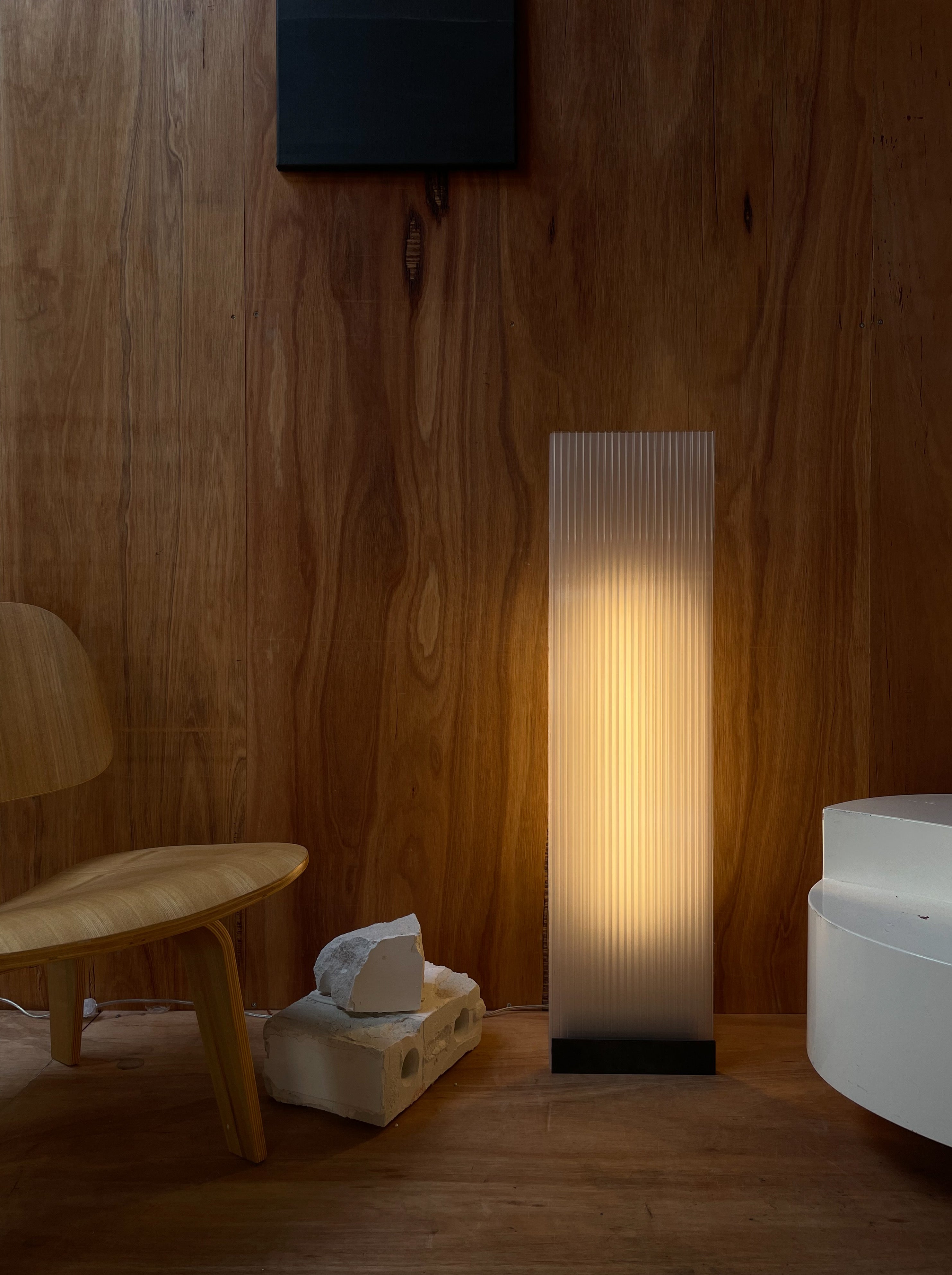 POLY-C-1 Tall - Opaque Floor Lamp