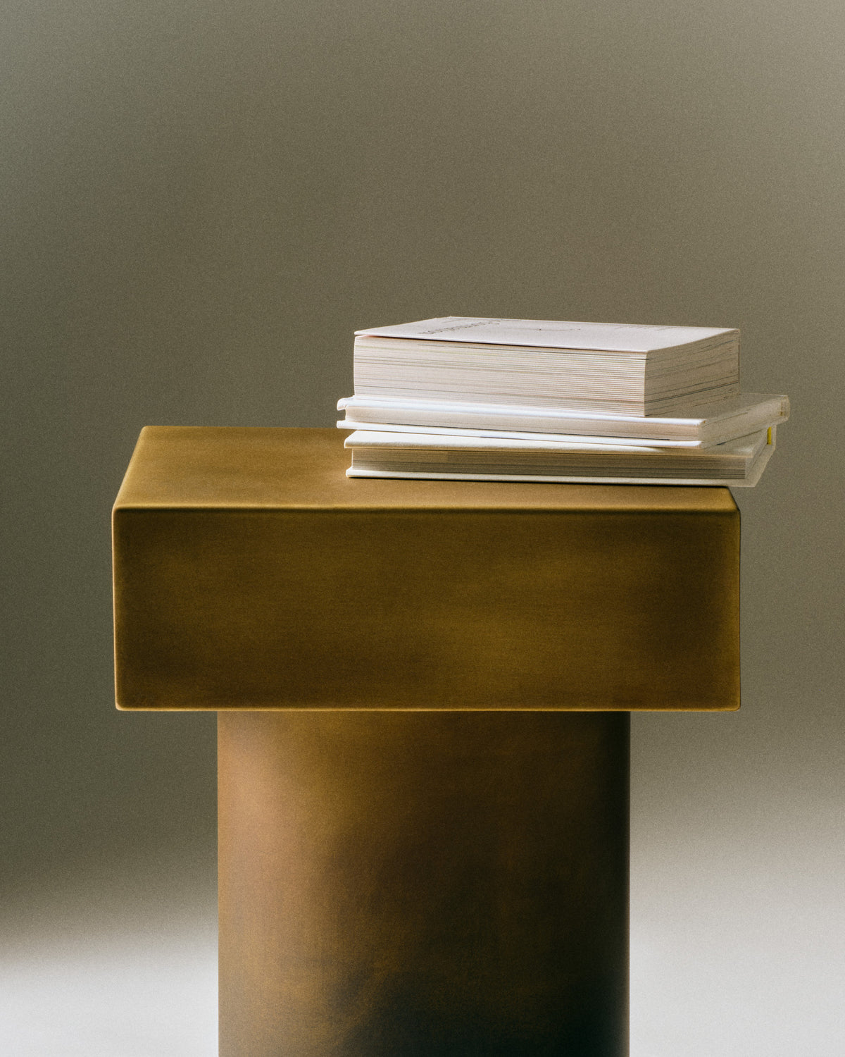 Golden Gradient Side Table — alternate view