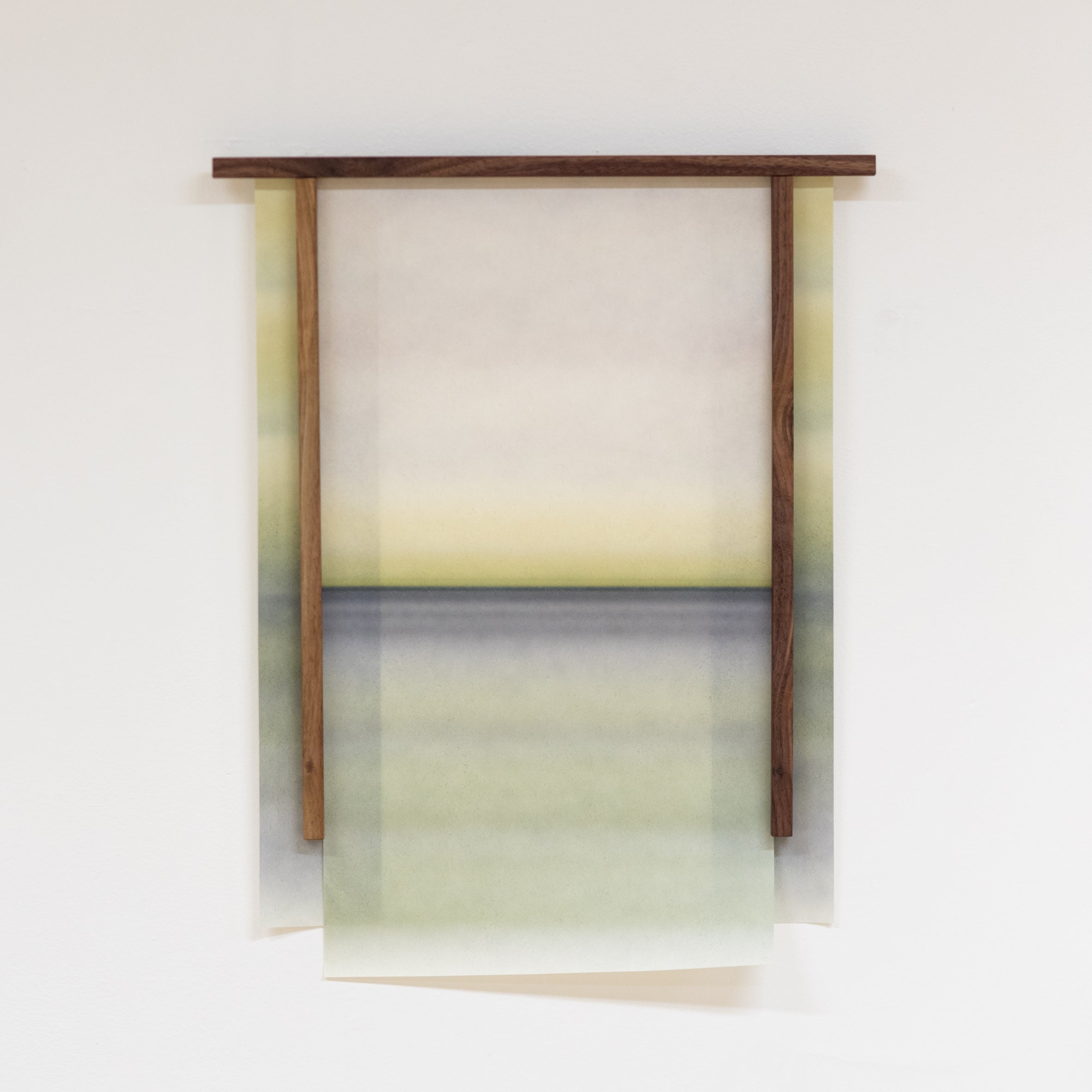 Horizon - Vslm by Prangé | The Oblist — handmade paper, green gradient
