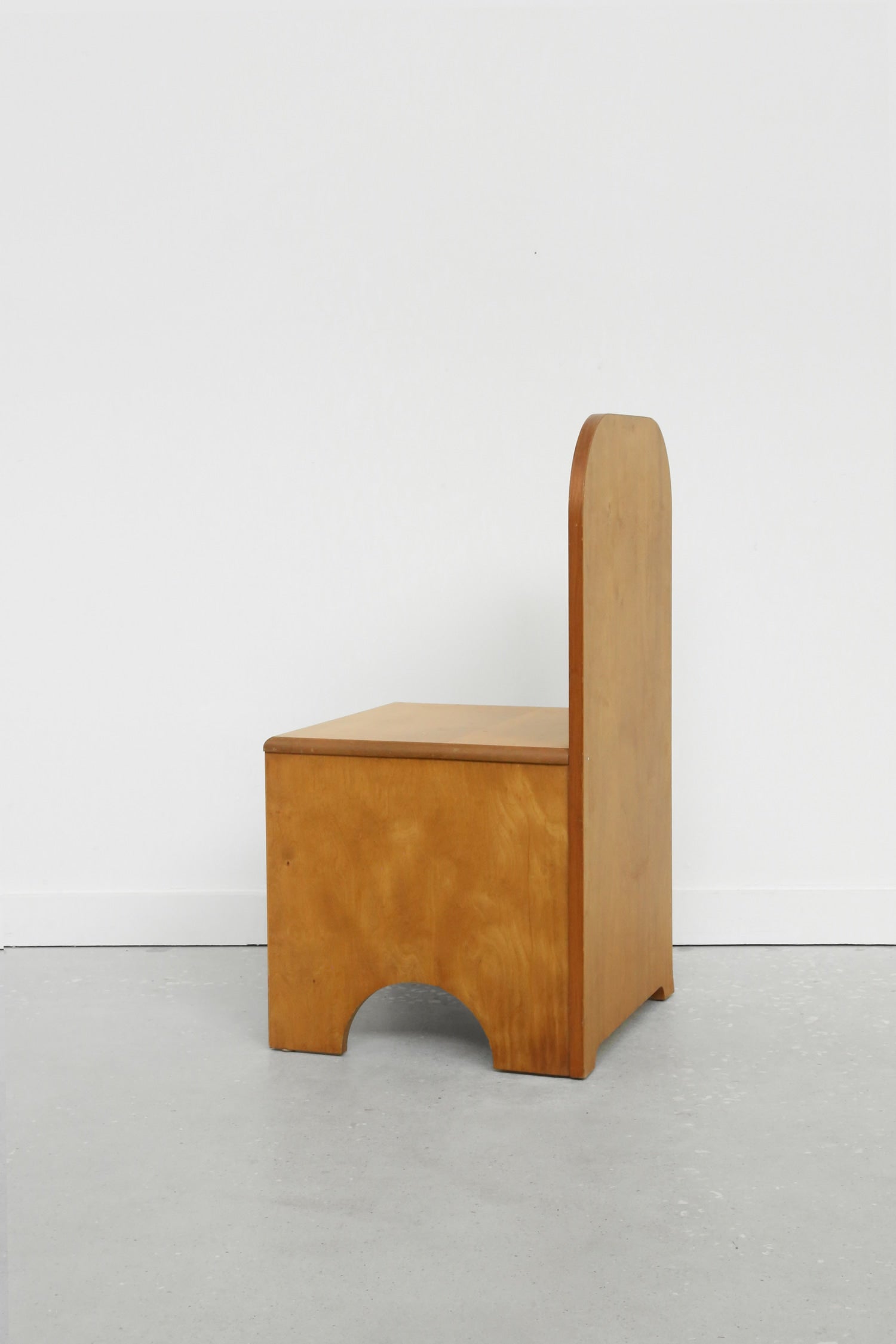 Folk Wood Side Chair — lifestyle setting
