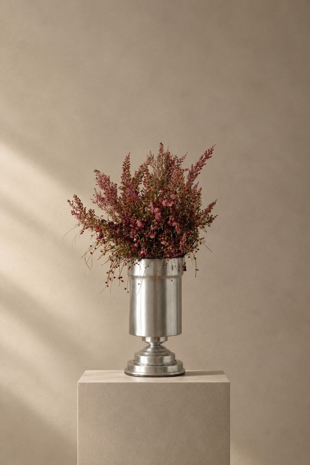 Art Deco Amphora Vase in Metal by CASPAL | The Oblist