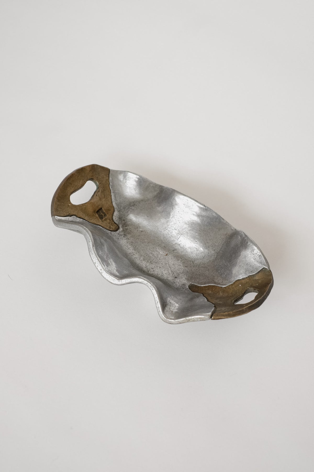 David Marshall Handcrafted Brutalist Bowl — side angle