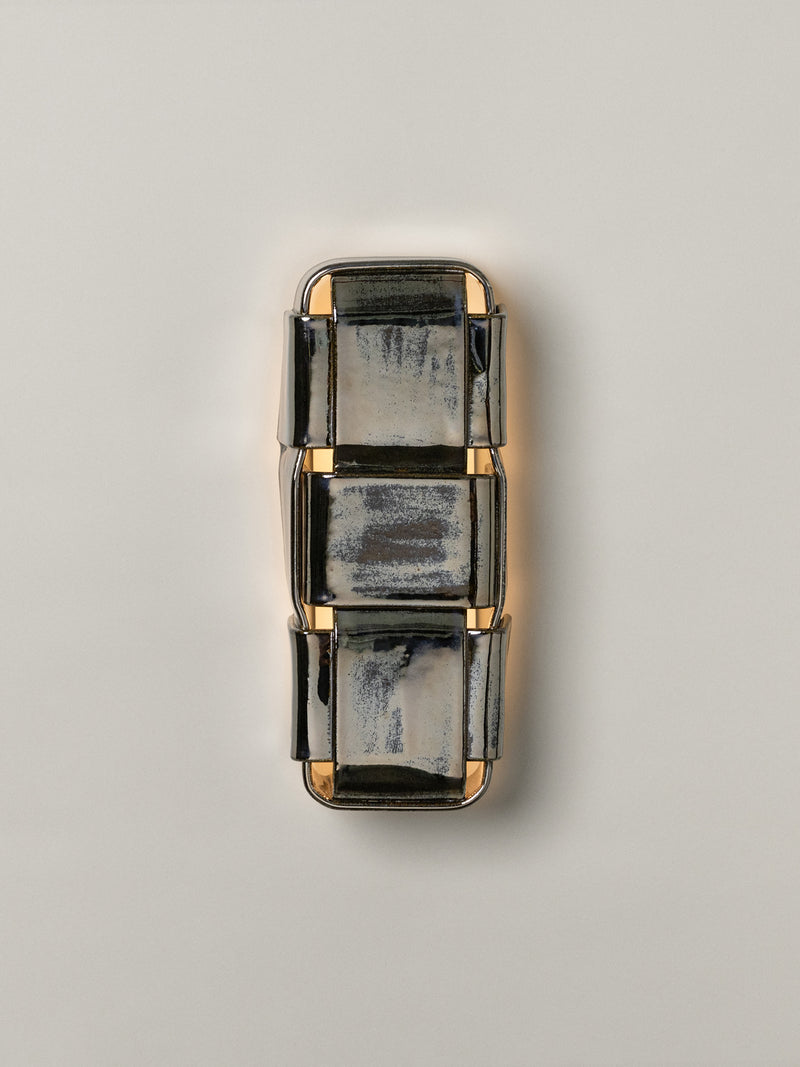 Stria 3 Sconce, Obsidian by SIN | The Oblist