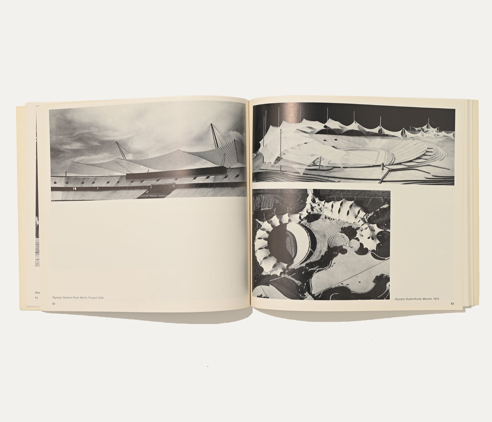 The Work of Frei Otto, MOMA, 1972 Architecture and Interiors Book — side angle