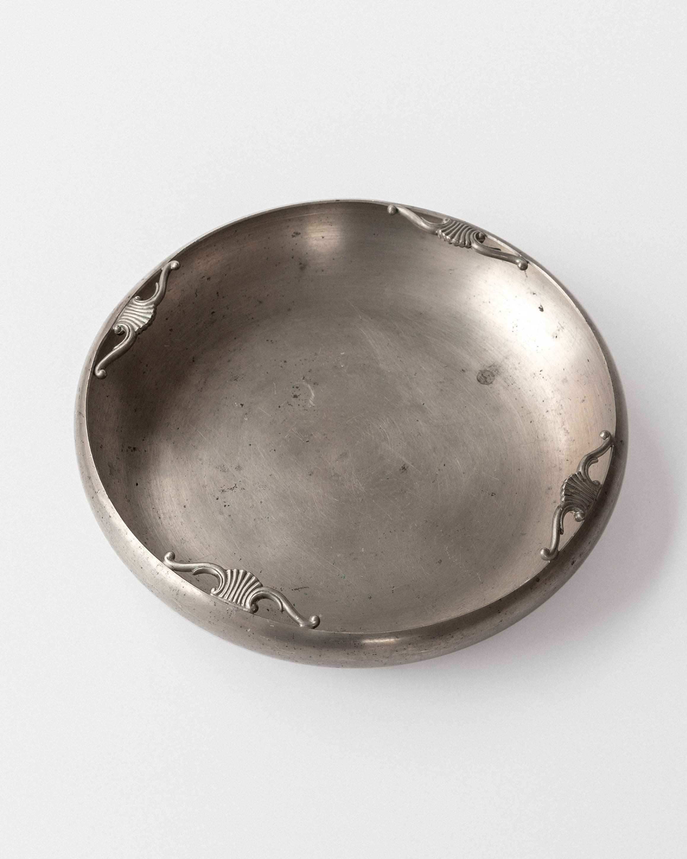 Art Deco Pewter Bowl by Spigel, Sweden 1932 | The Oblist