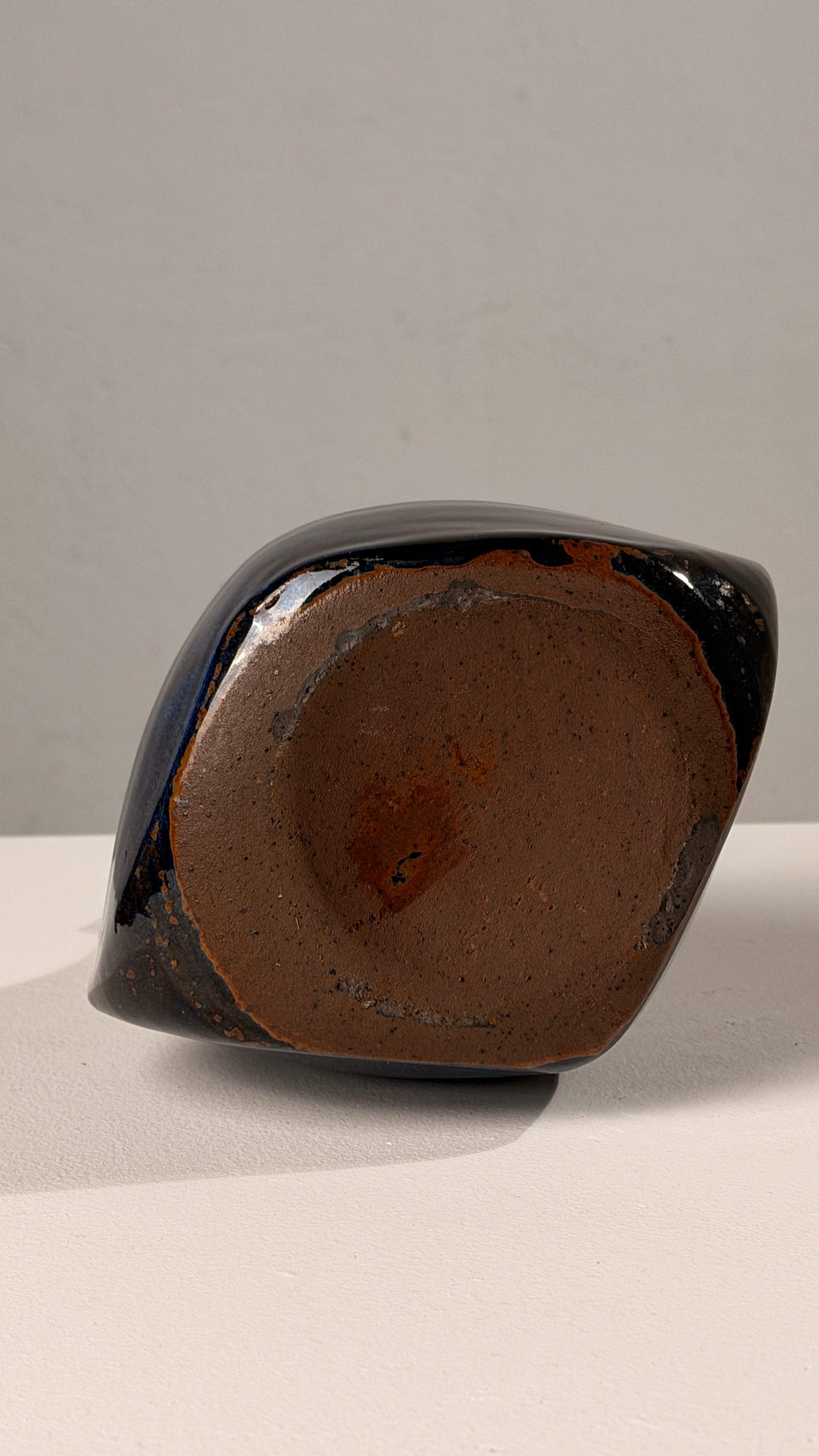 Ceramic vase/bottle, Atelier les Cyclades, Anduze, 1970.