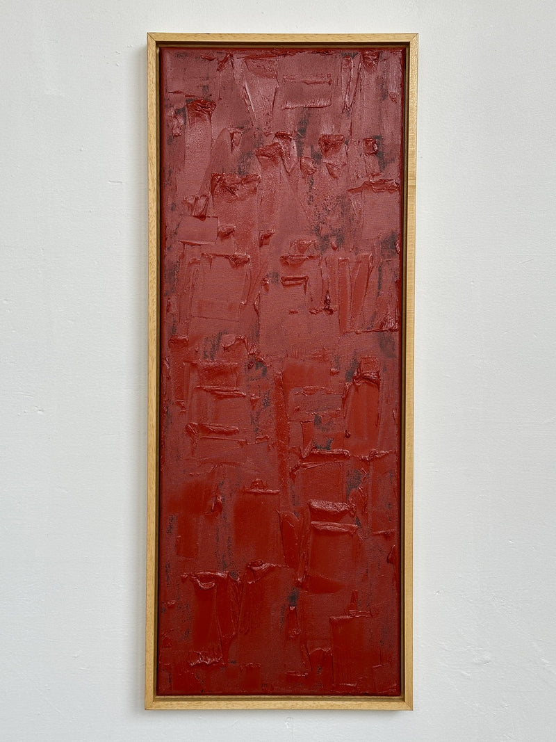 'Indian Red - Burnt Long' Painting by Roi Elmaliah | The Oblist