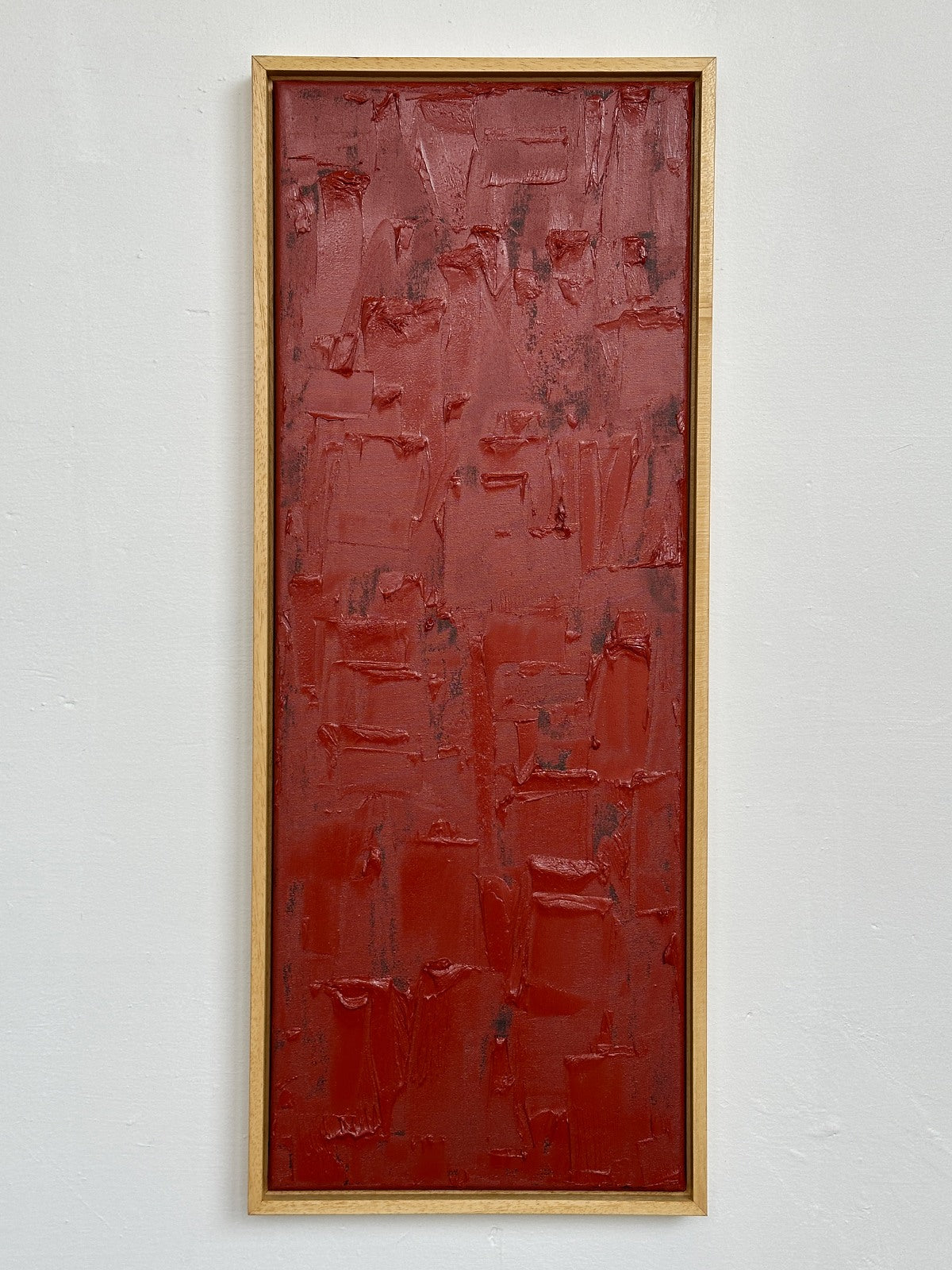'Indian Red - Burnt Long' Painting by Roi Elmaliah | The Oblist