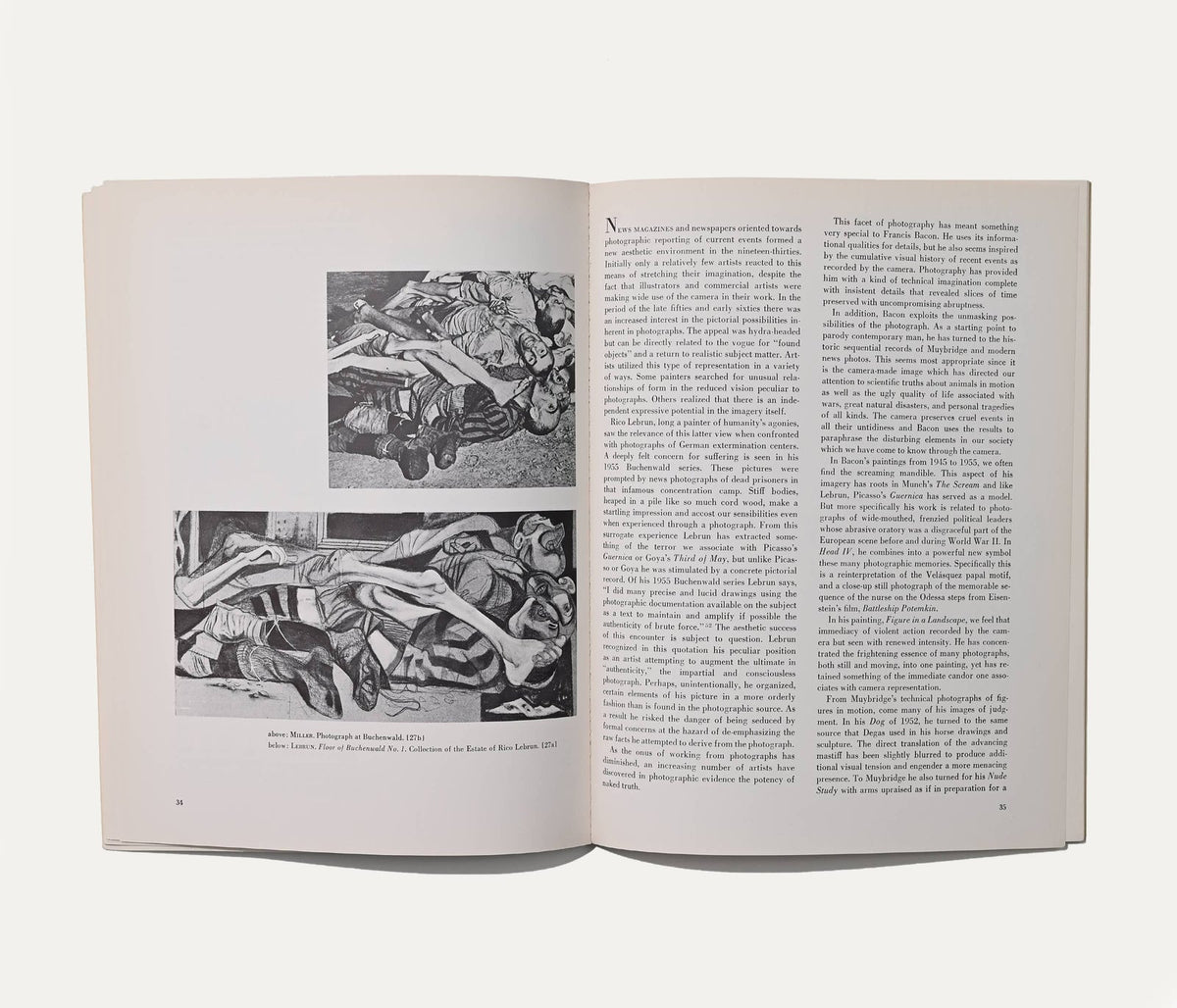 The Painter and Photograph, Van Deren Coke, 1964 Art Book — close-up