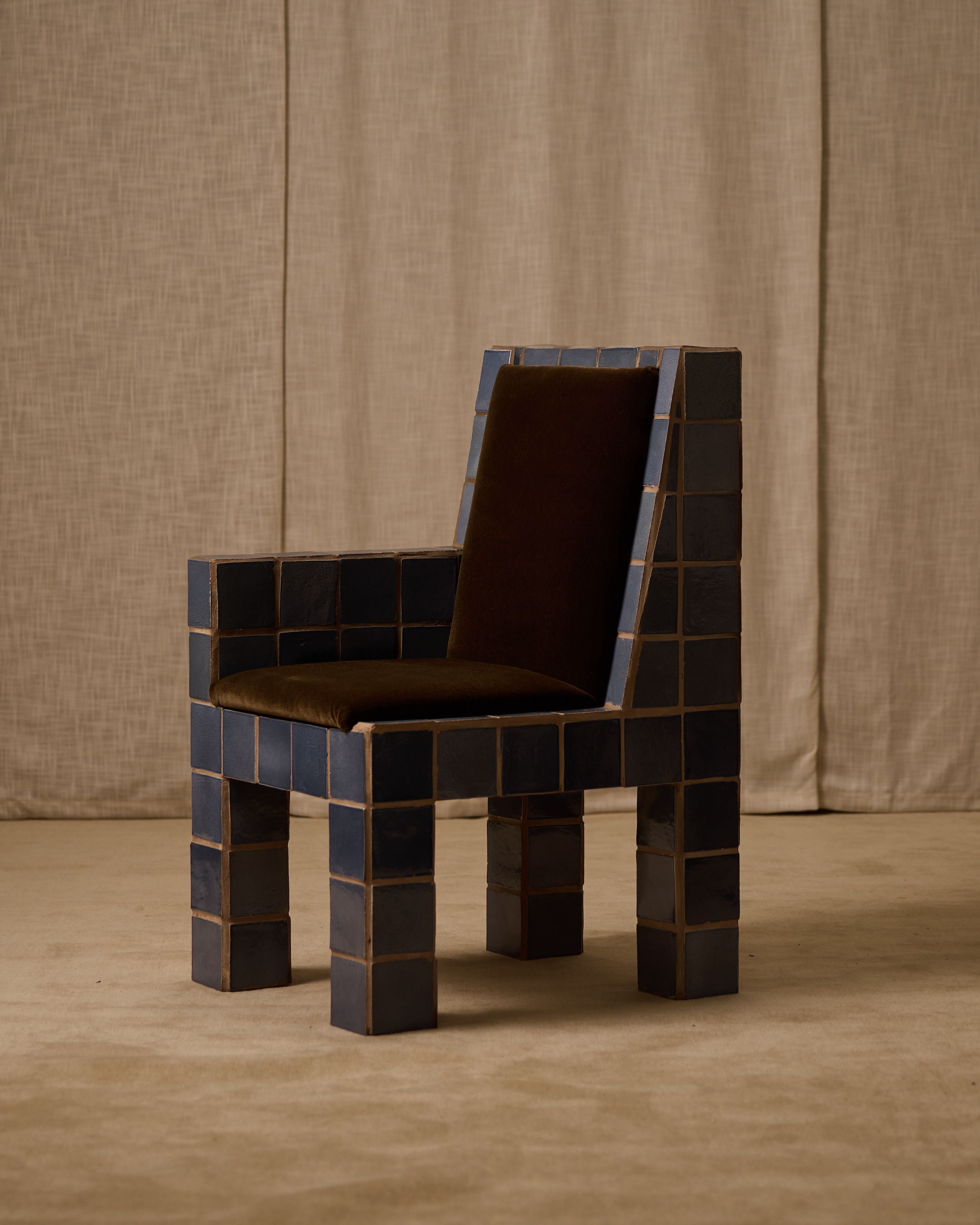 'Jura' Tiled Accent Chair