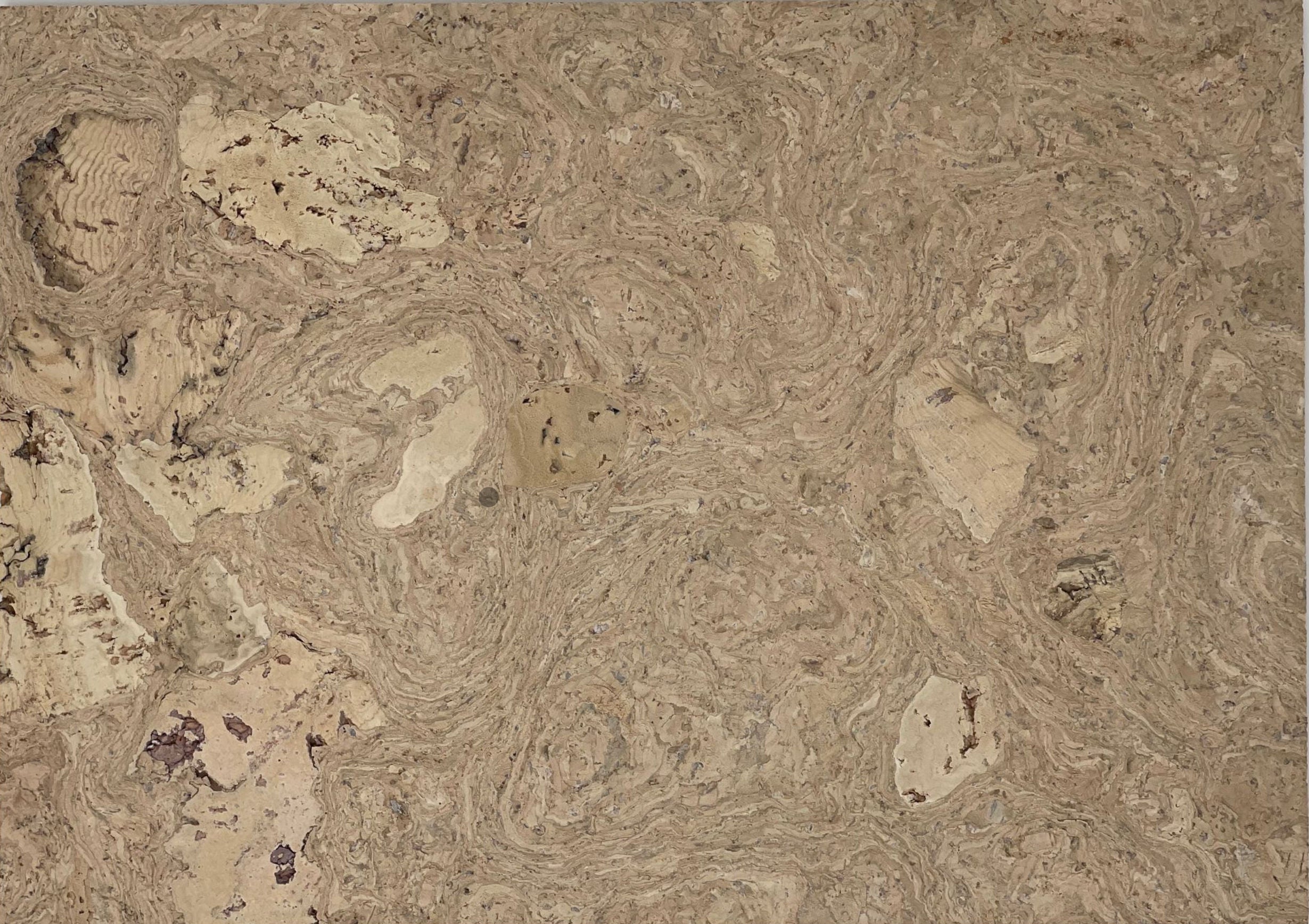 Meï 01' Stool — close-up of textured natural stone surface
