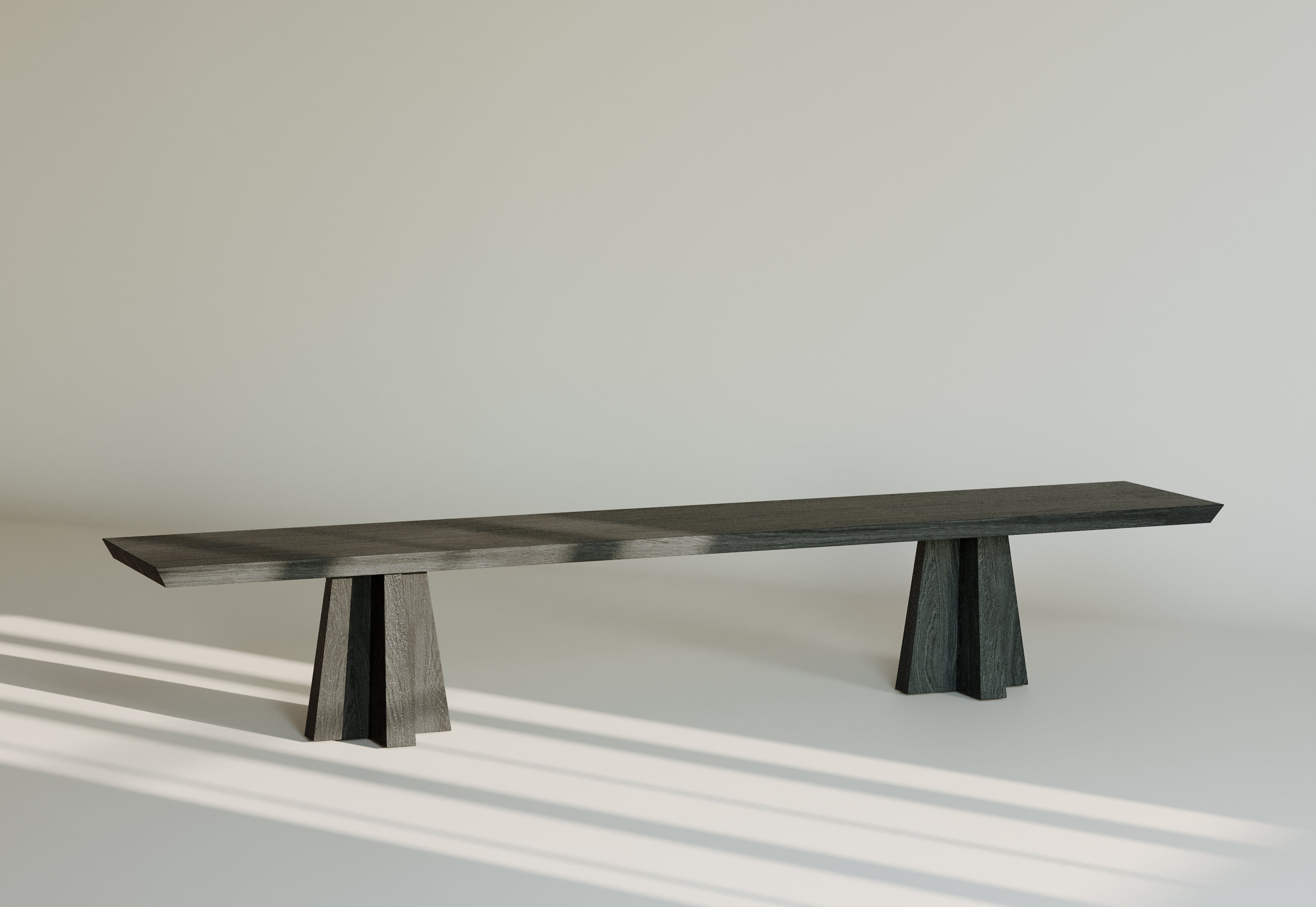 Bench - Bündner SQR by Joana Vilaca Studio | The Oblist
