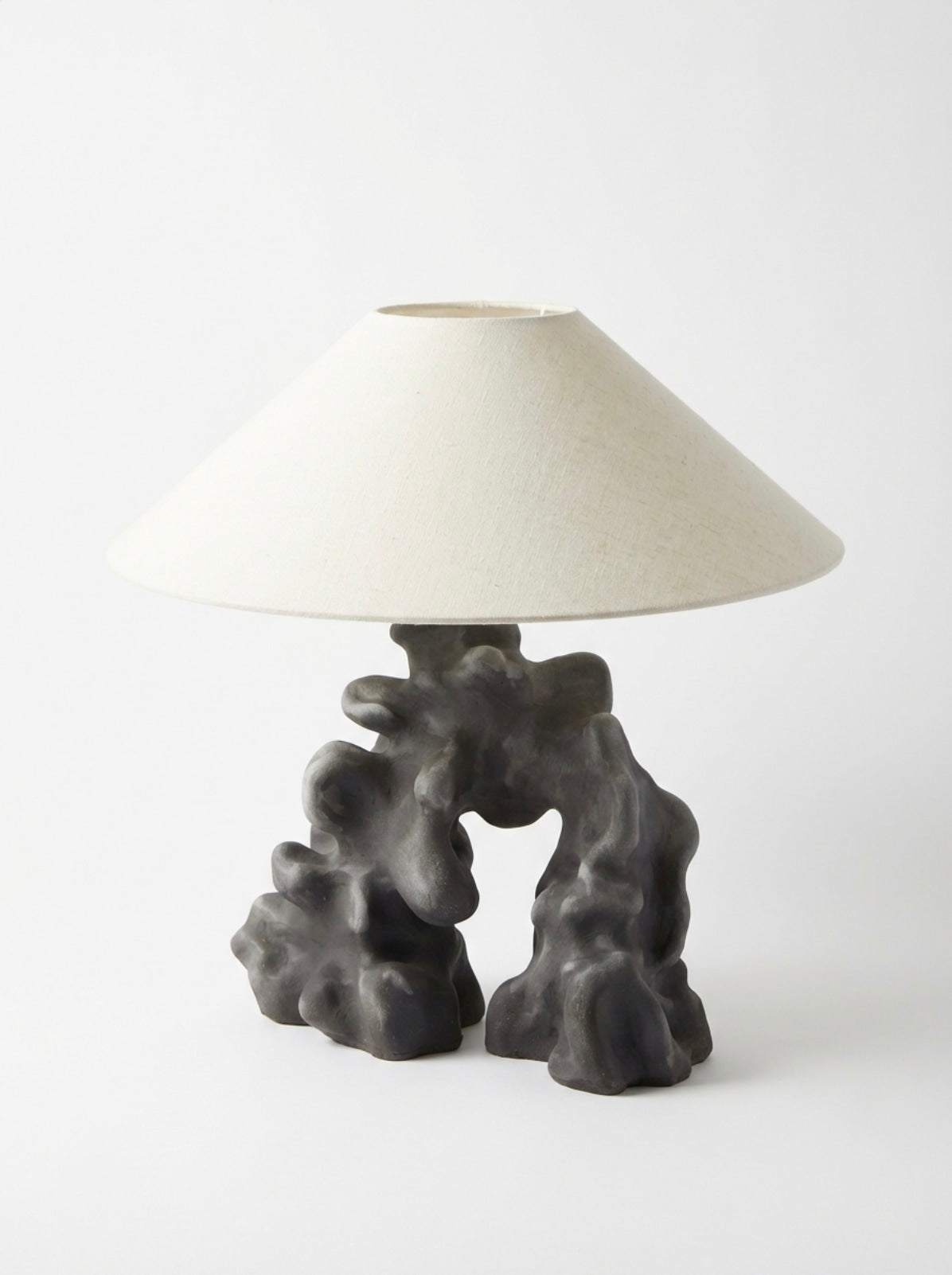Contemporary Ceramic Table Lamp — detail view