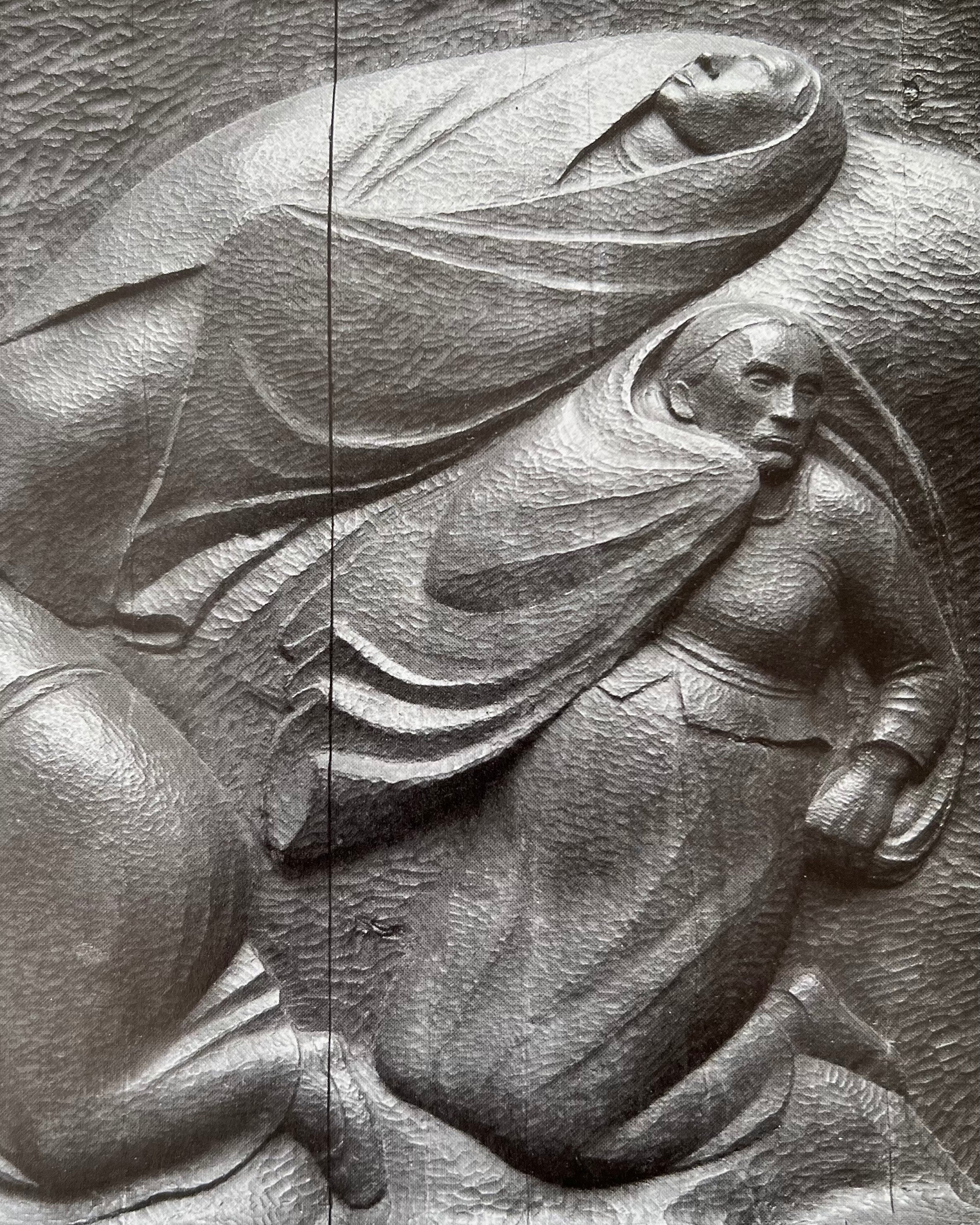 Ernst Barlach - Sculpture, Vintage Art Book, 1985 — close-up