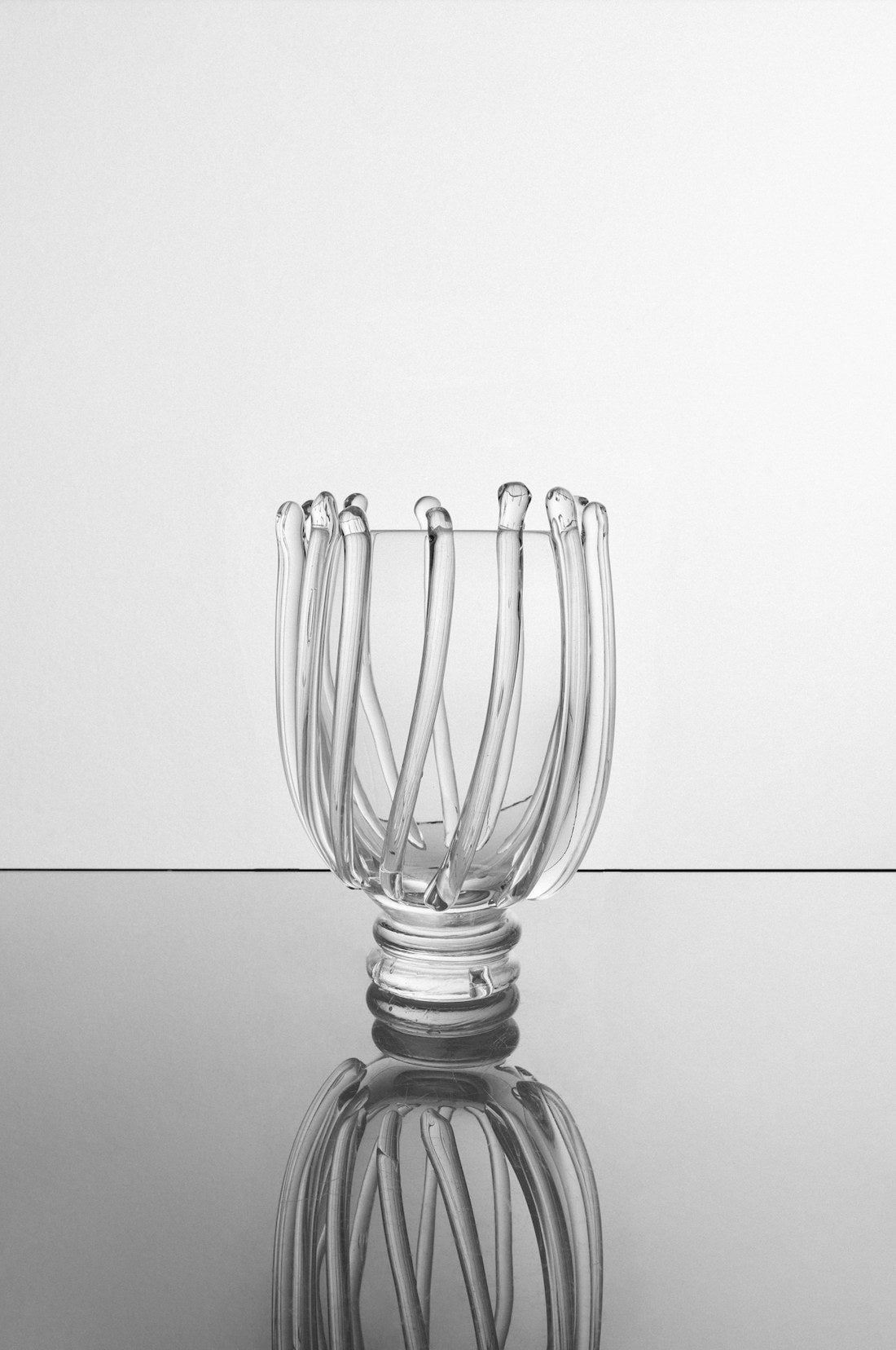 Handblown glass vase no2 — lifestyle setting