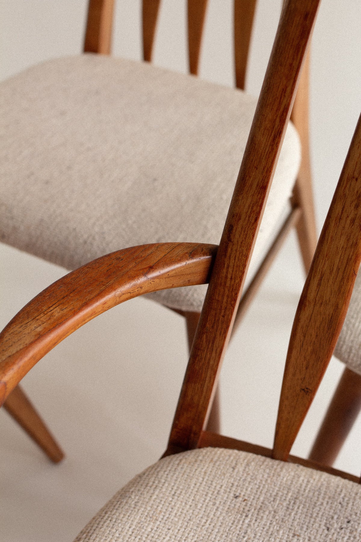 Eva Dining Chairs by Niels Koefoed for Hornslet Møbelfabrik, 1960s, Set of 5 — view 9
