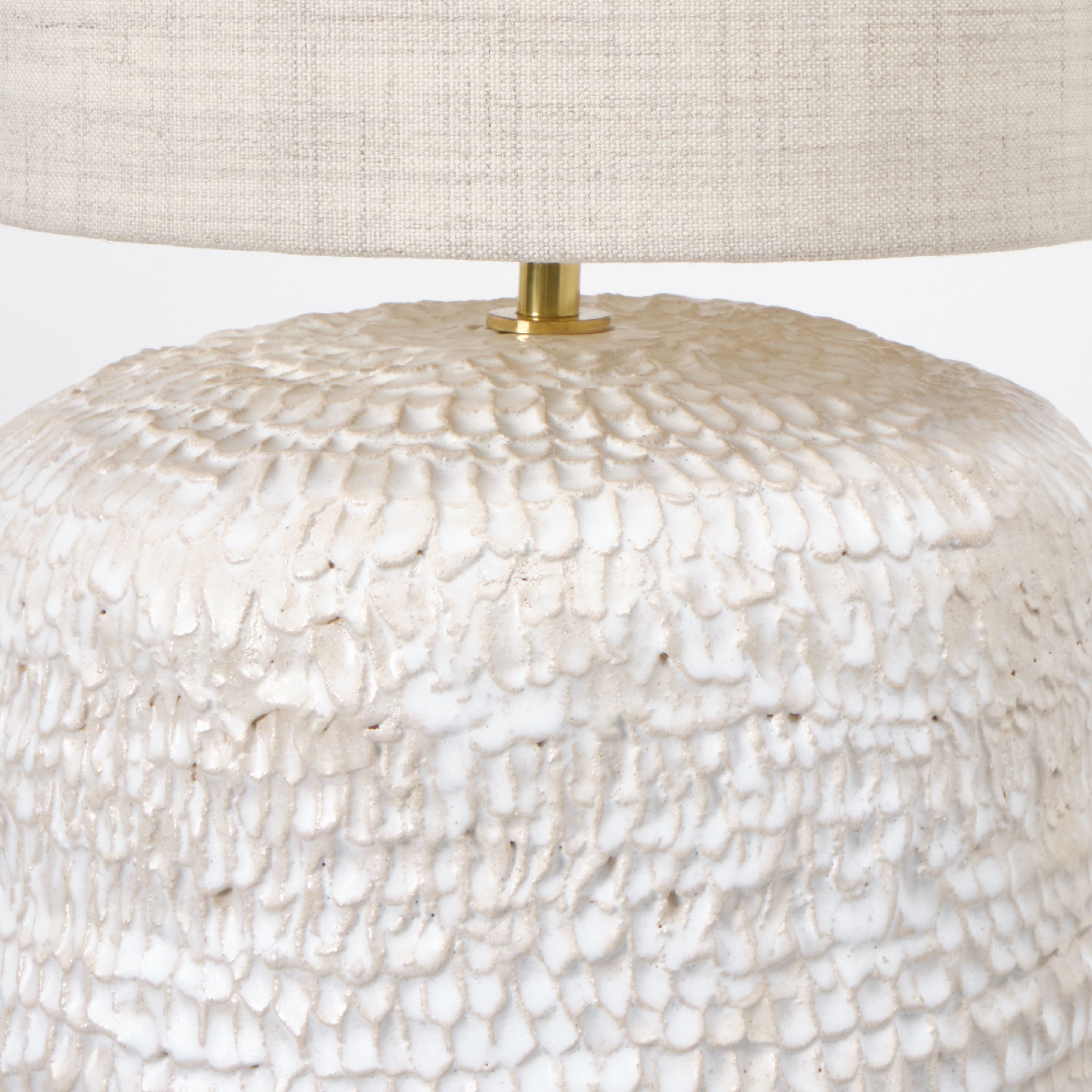 Textured Ceramic Lamp — view 9