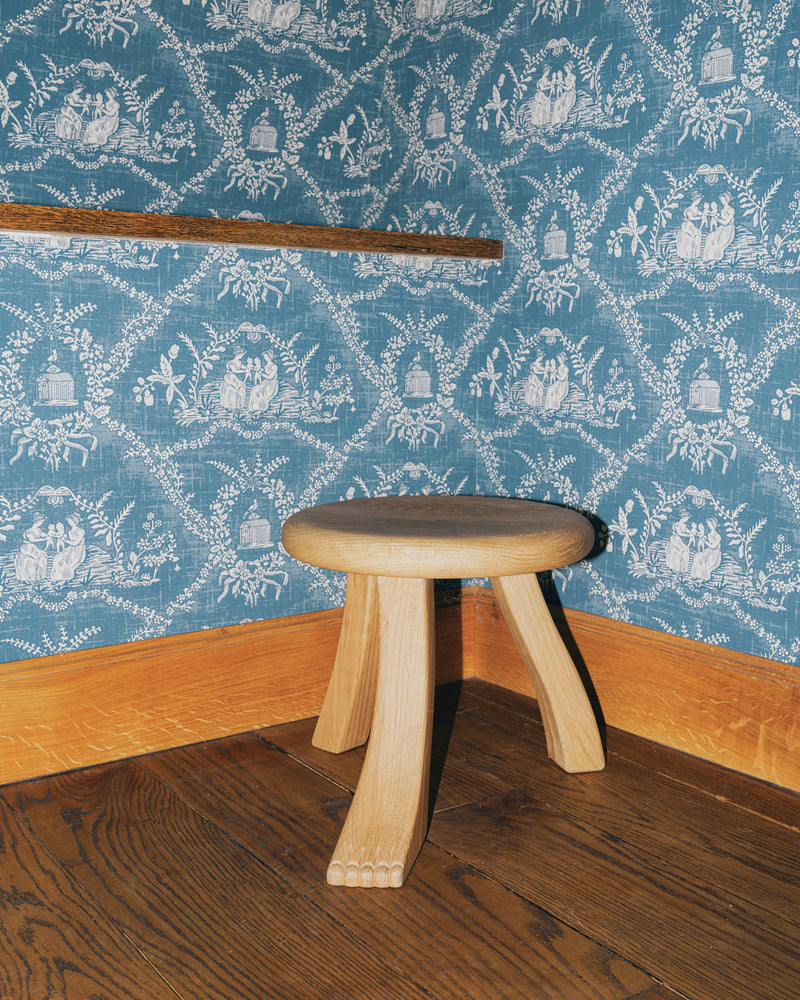 Foot Stool in Oak by Project 213A | The Oblist — handcrafted oak material