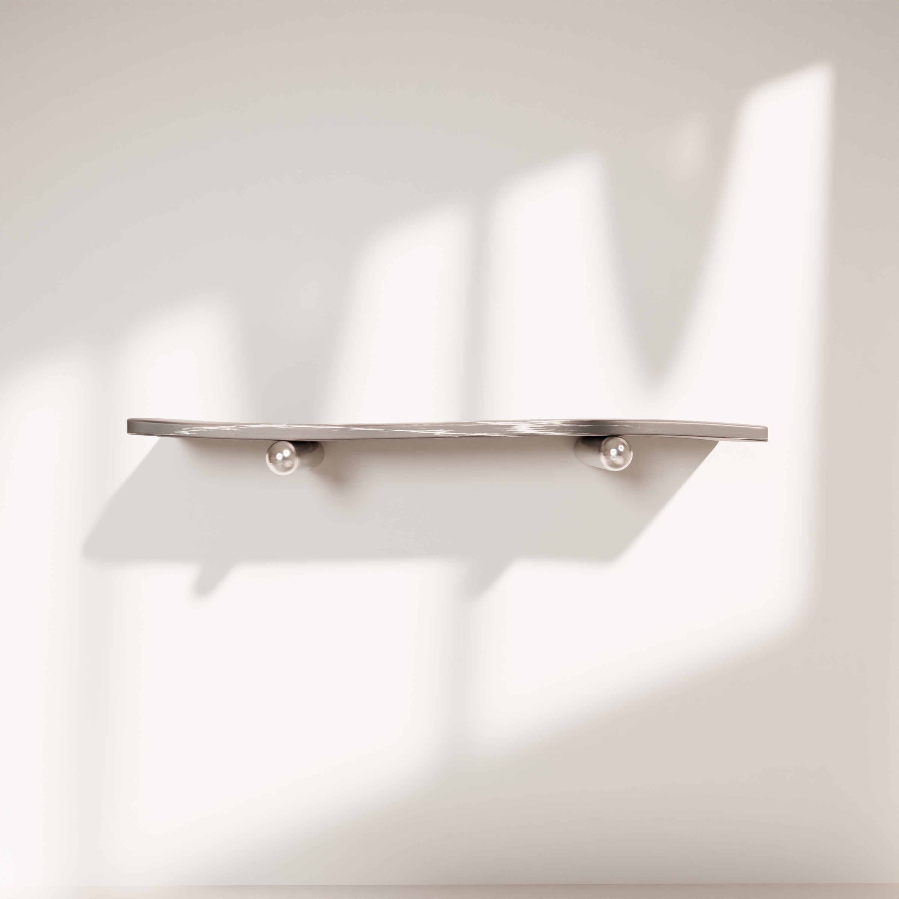 “Velo” Shelves | Marble Stainless Steel by Giselle Vanessa Johnson — variant detail