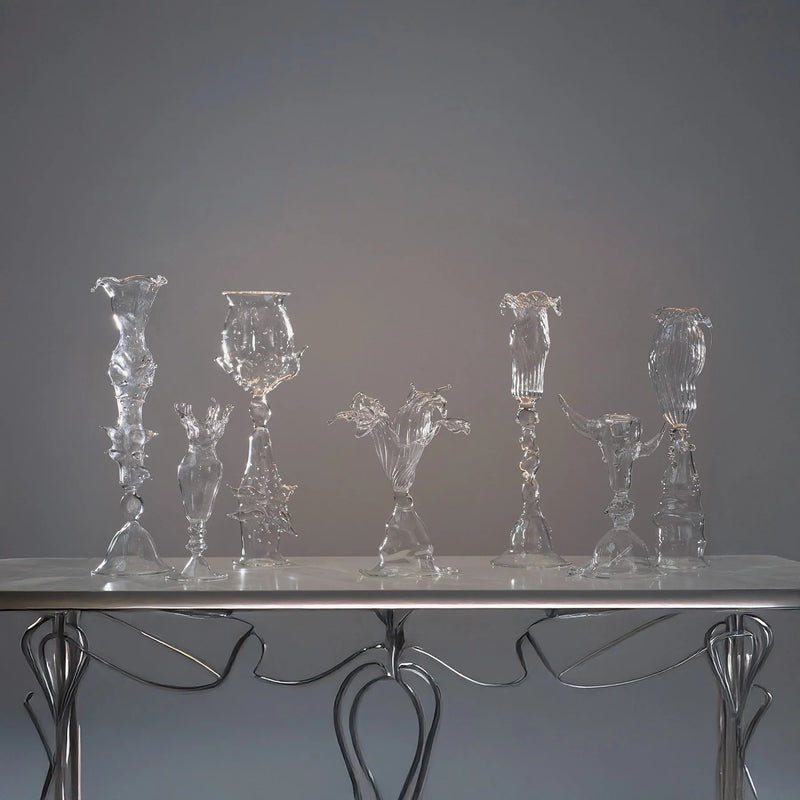 Decorative Object in Borosilicate Glass — detail view