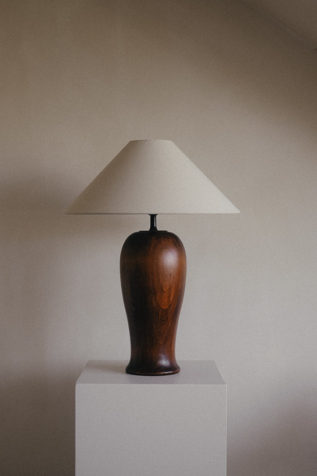  Extra Large Wooden Table Lamp — additional view