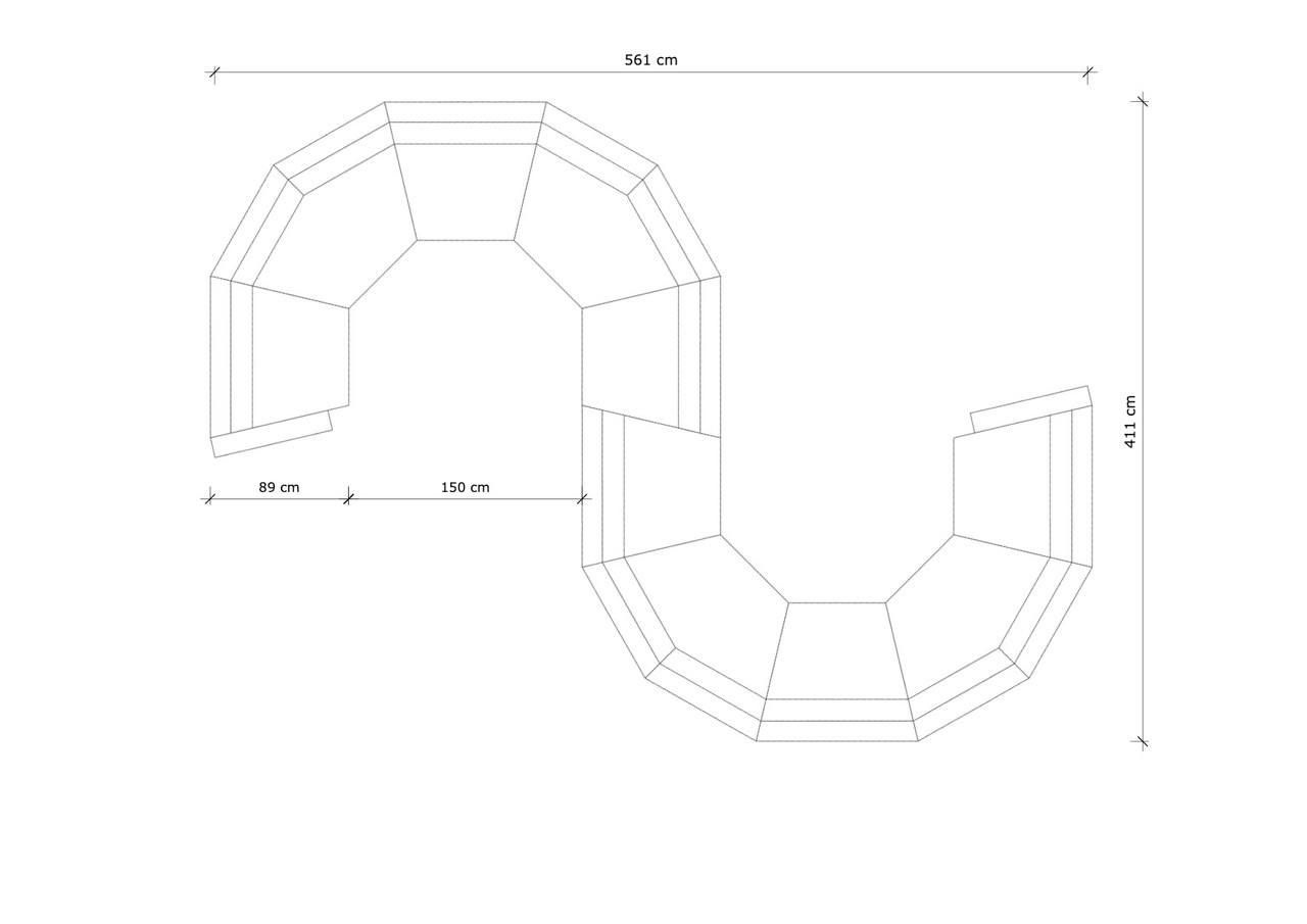 FORSEN SOFA, INFINITY — detail view