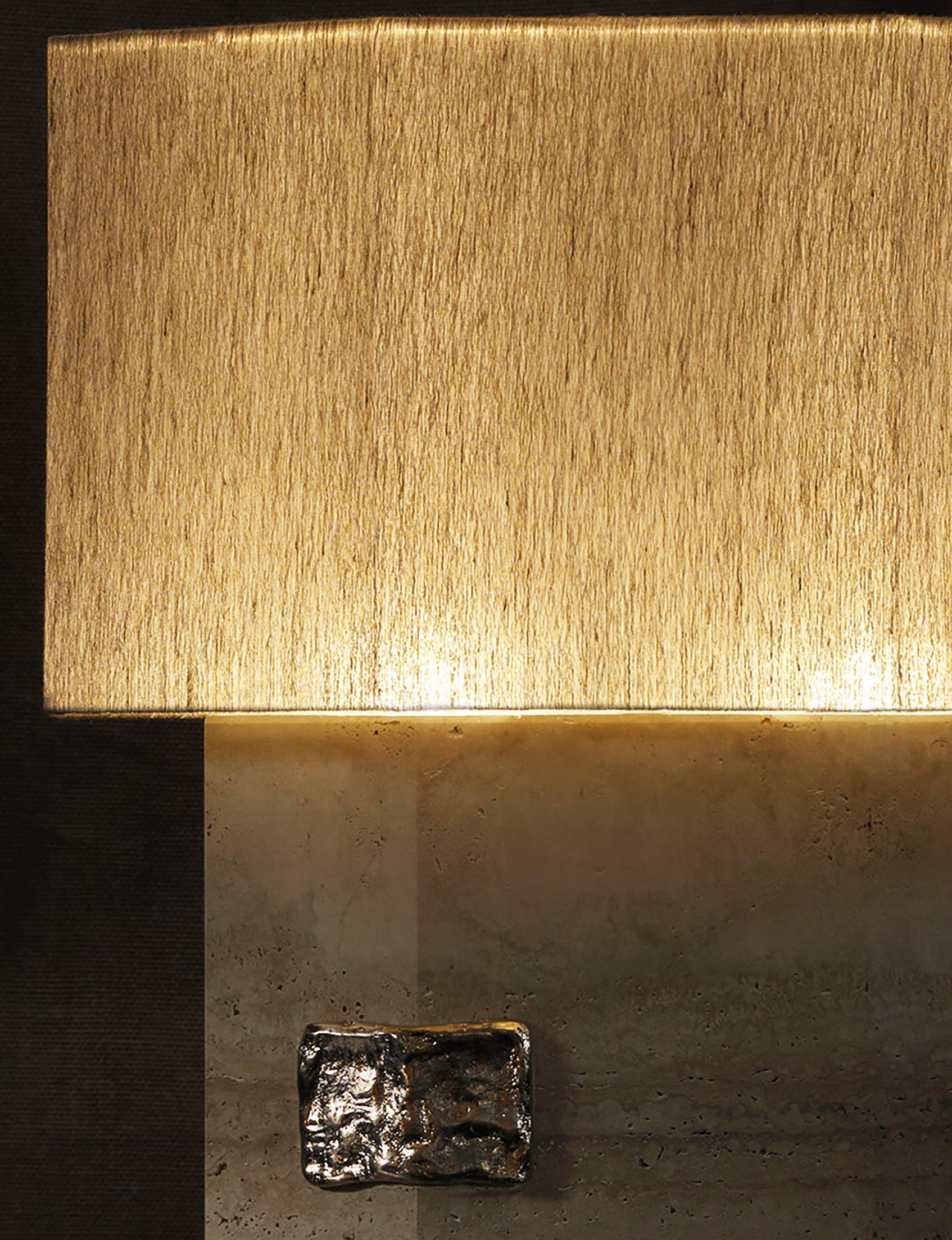 Ottavia Travertine Table Lamp