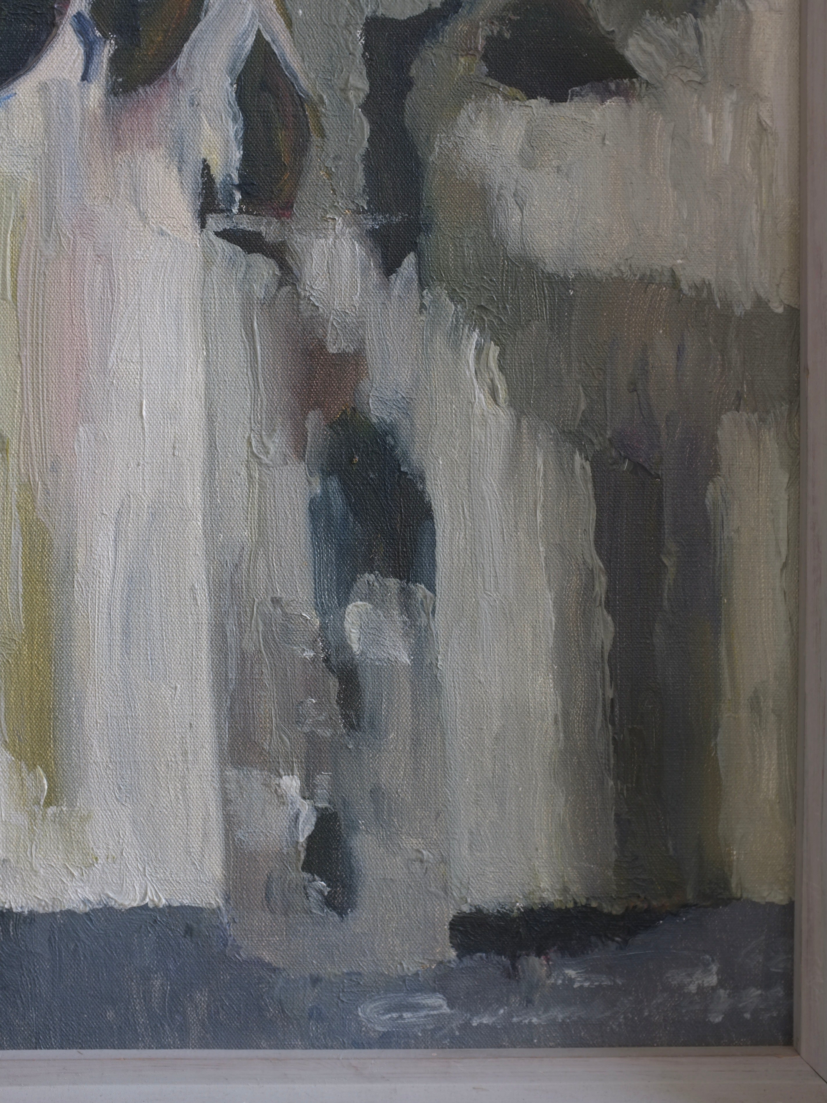 Peinture de nature morte florale Gunnar Persson, années 1960