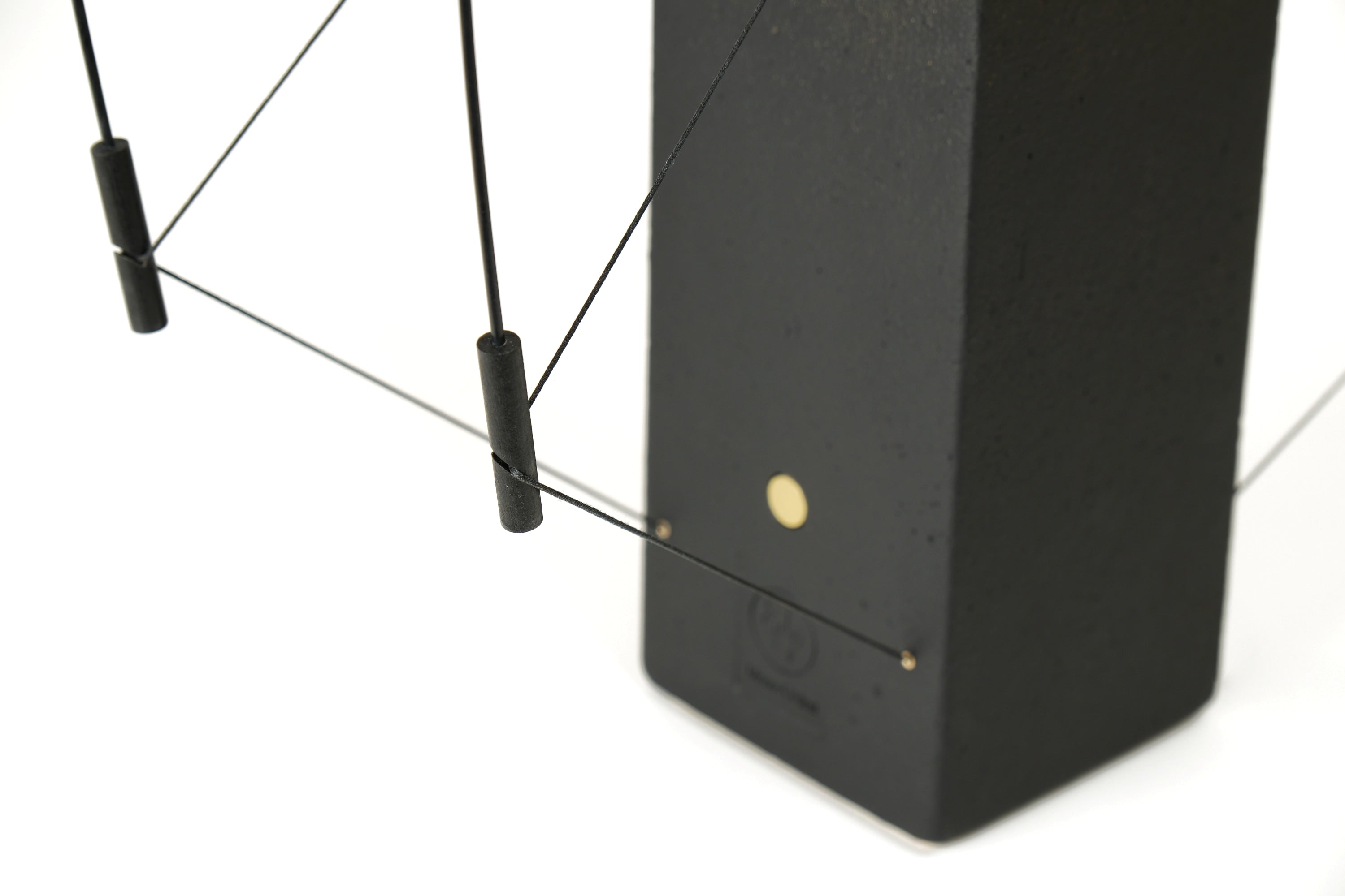 Contemporary Table Lamps in Terracotta - Lumia d'Or - Collection Aura — close-up