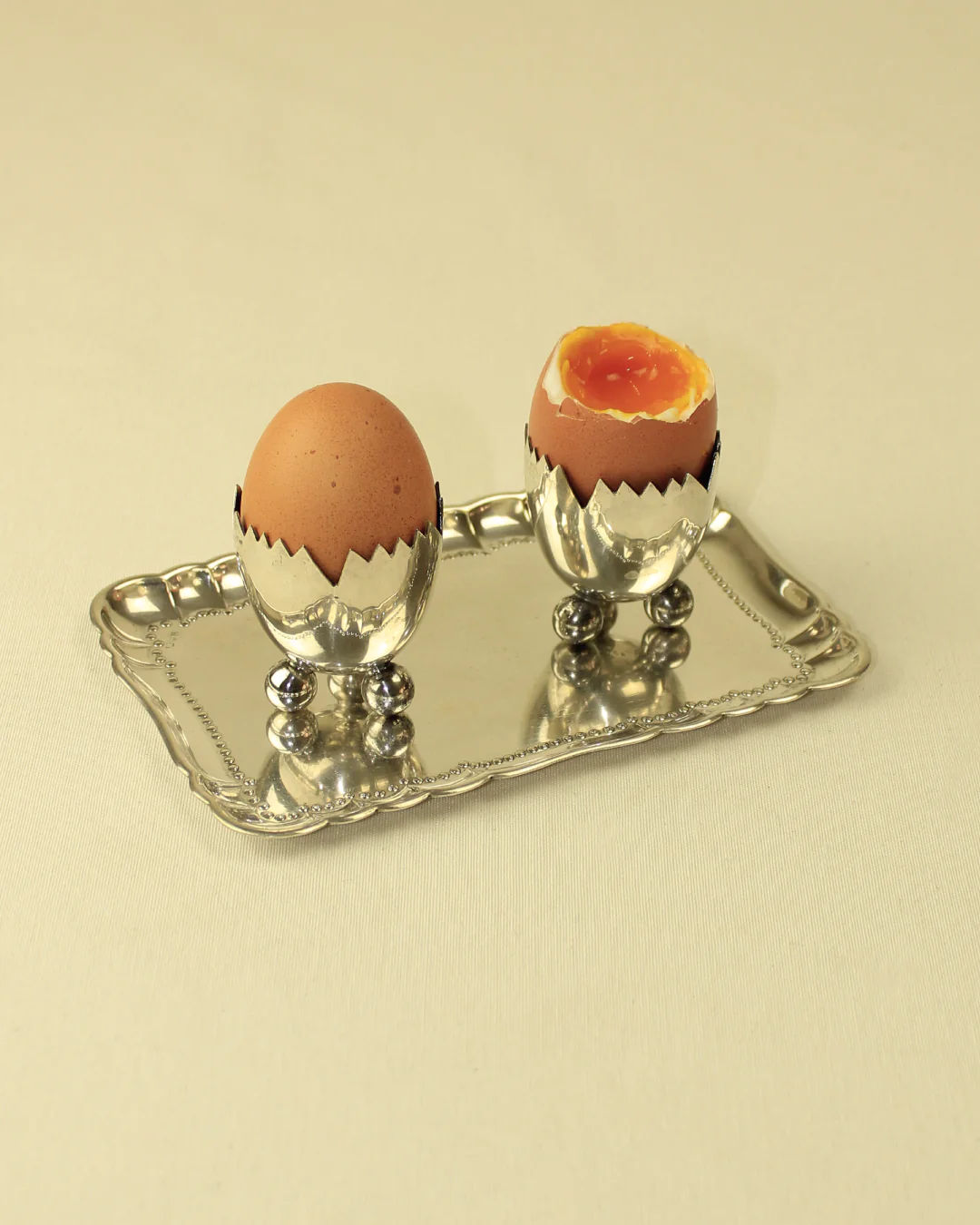 Serveware Accessories Alpaca Silver Egg Cups Boga Avante Shop