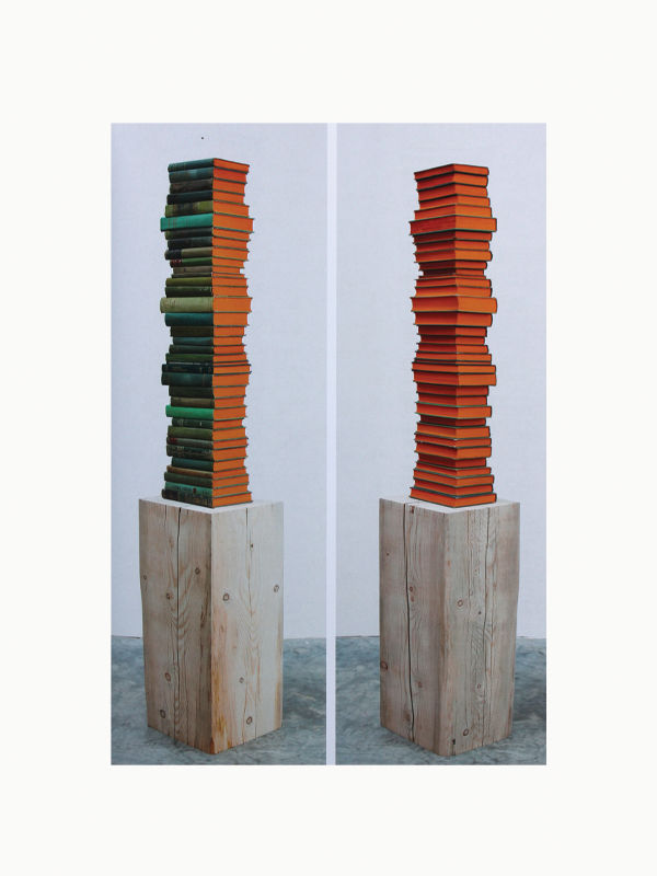 Art Books Book of Stacks, Stacks of Books Maison Plage