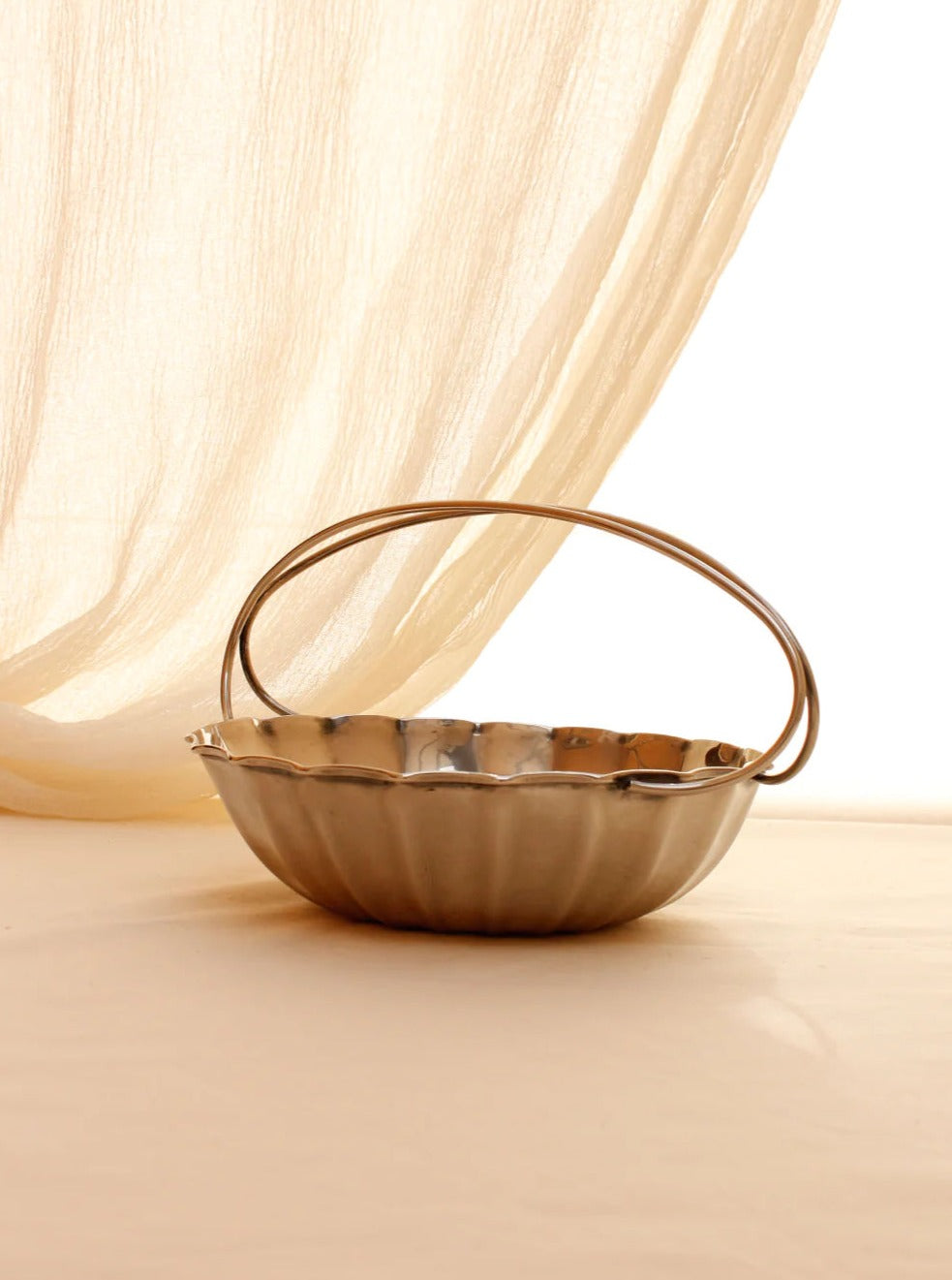 Silver-Plated Fruit Bowl