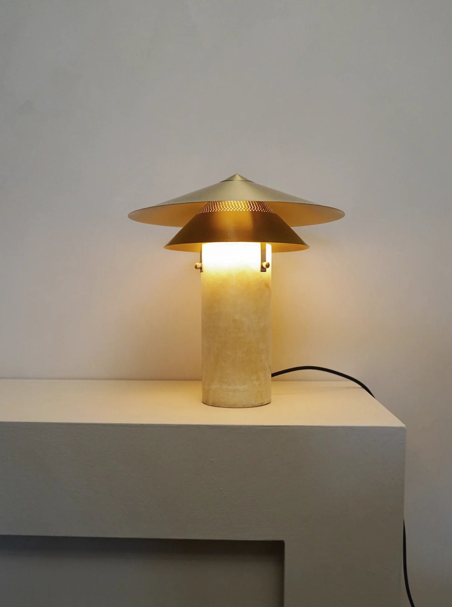 Table Lamps Meconopsis Onyx Table Lamp Hein Studio