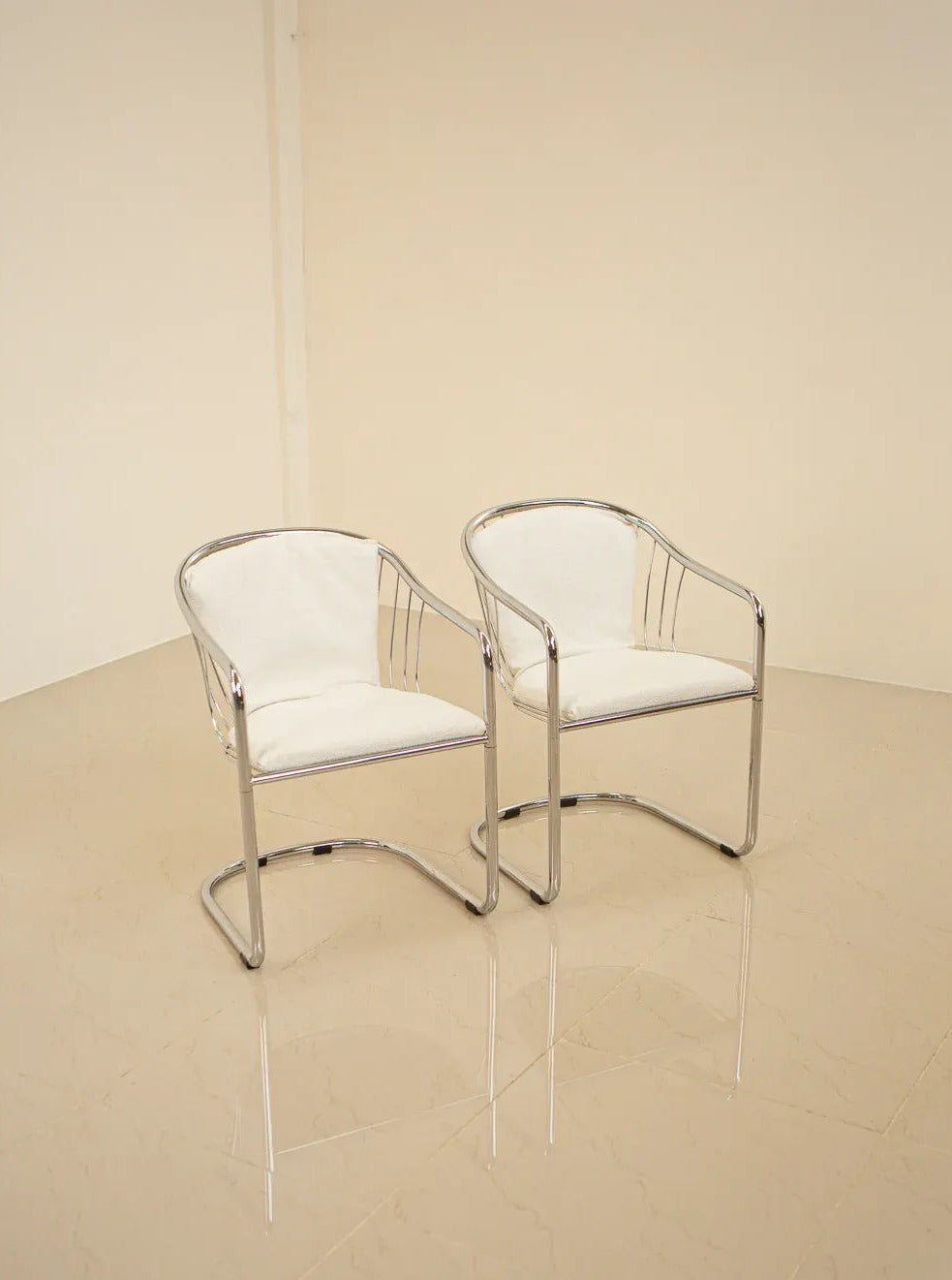 Pair of Chairs by Gastone Rinaldi 70's/80's