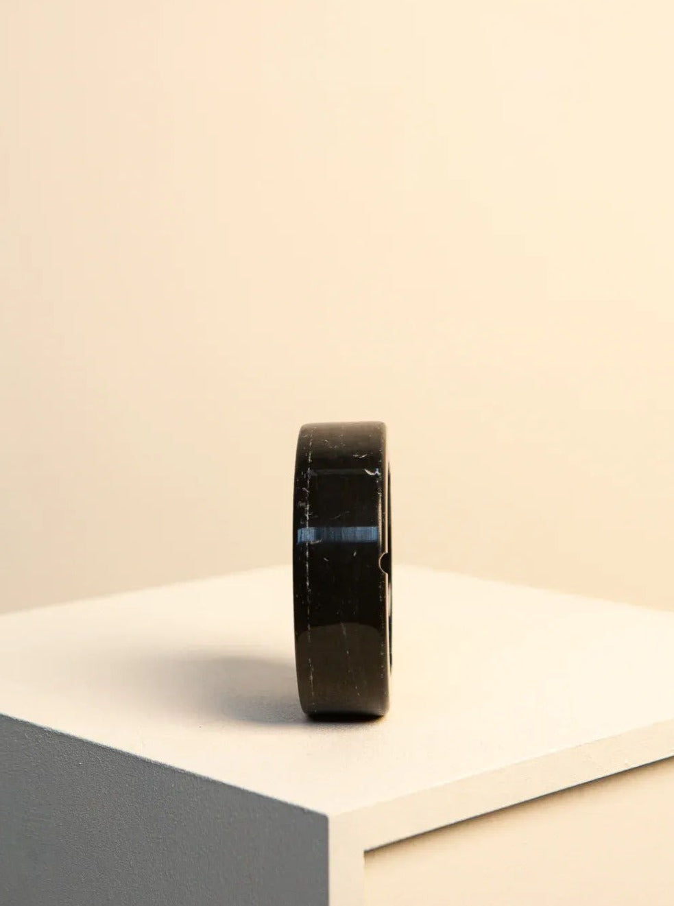 Italian Black Marble Ashtray | The Oblist