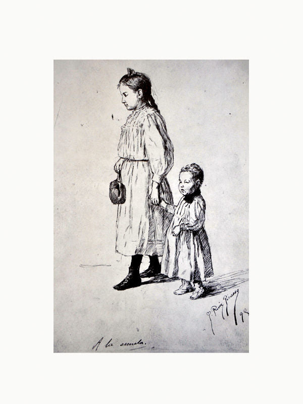 Picasso 70th Birthday Drawings Watercolors 1893 | The Oblist