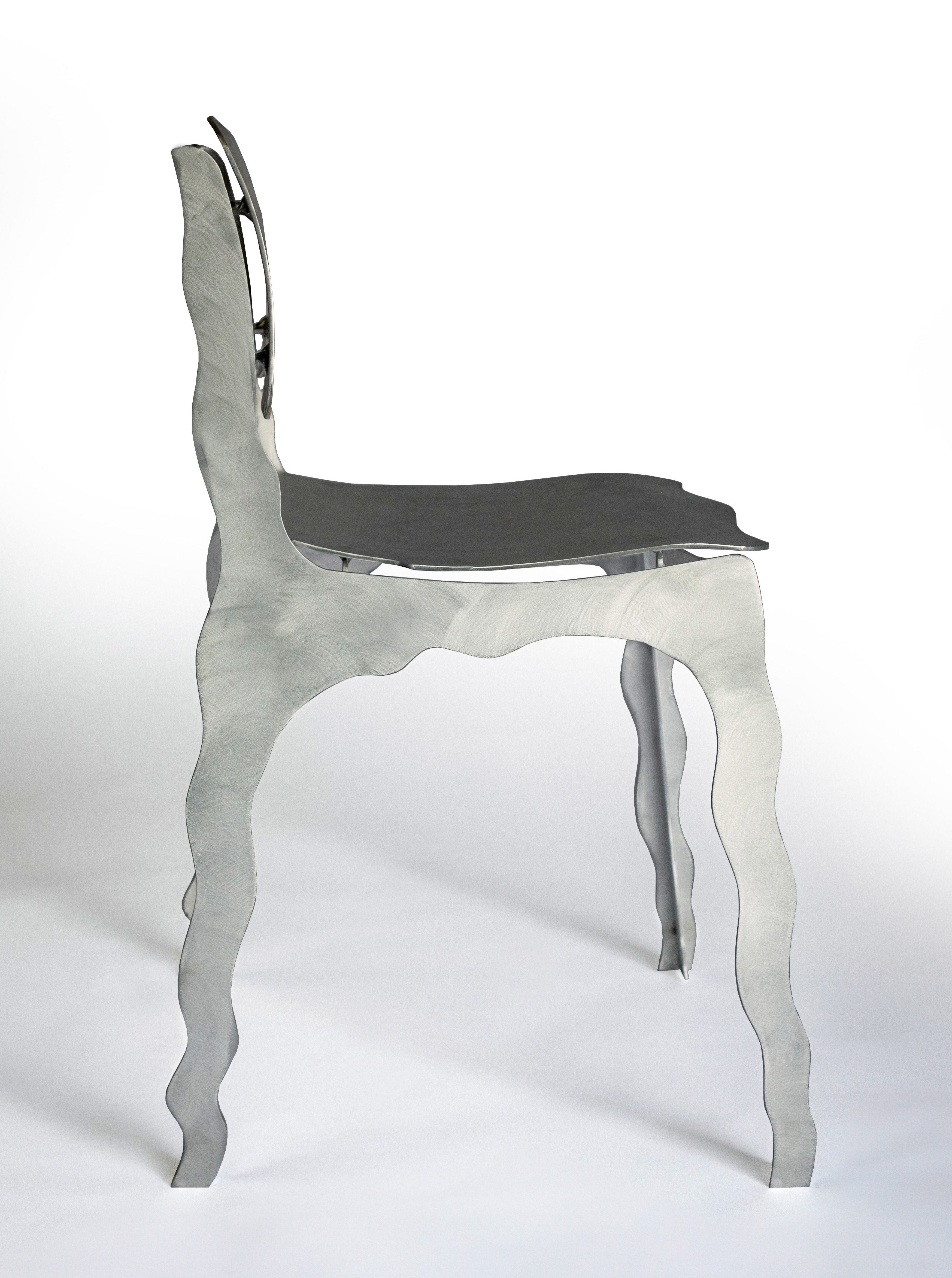 Chic and sophisticated Contemporary Vanity Chair (V2) with tufted details and sleek silhouette