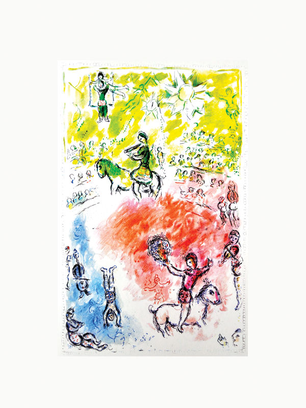 Chagall Lithograph VI - The Oblist